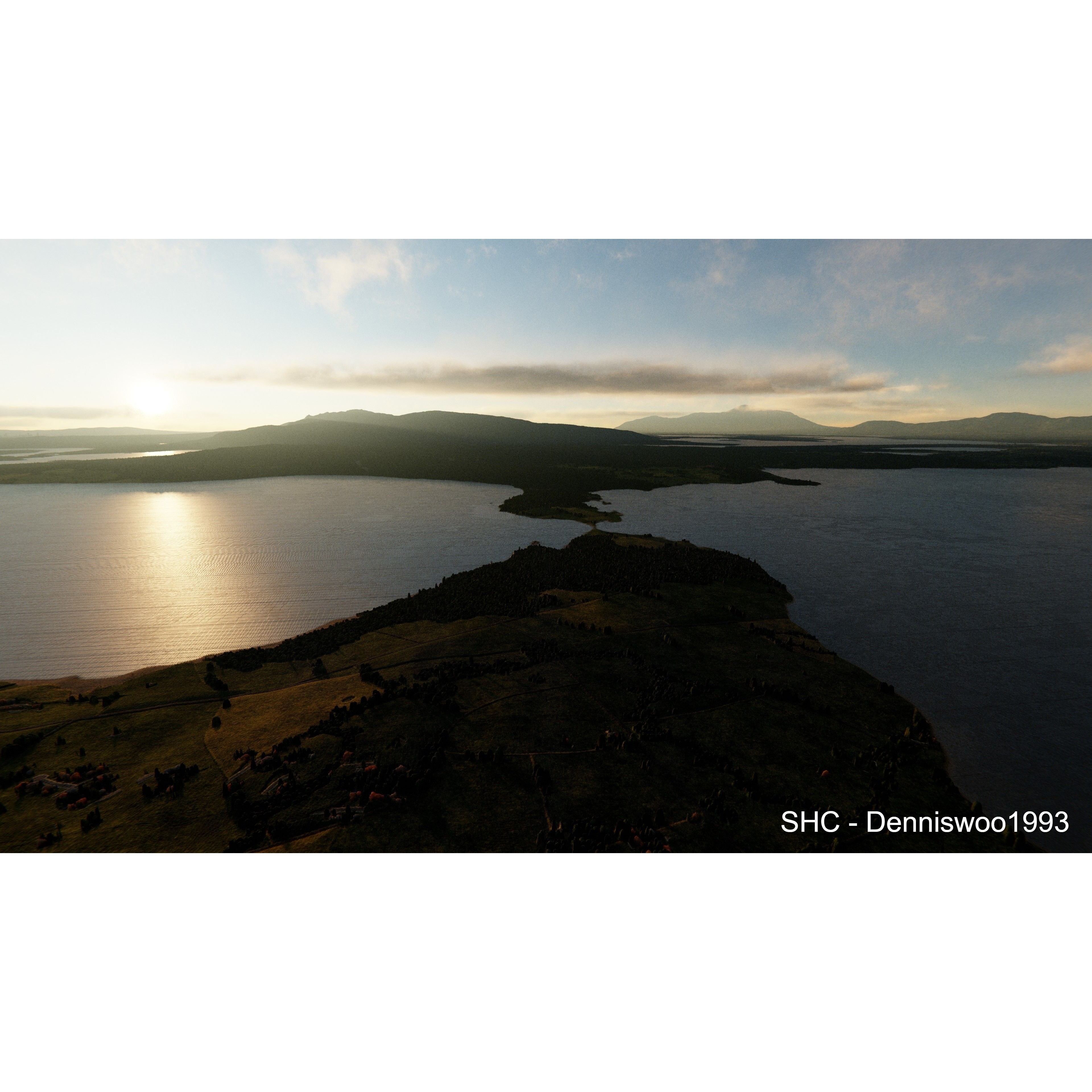 Large Scale Procedural Planet with 3D Cities - 3D Model - View 35