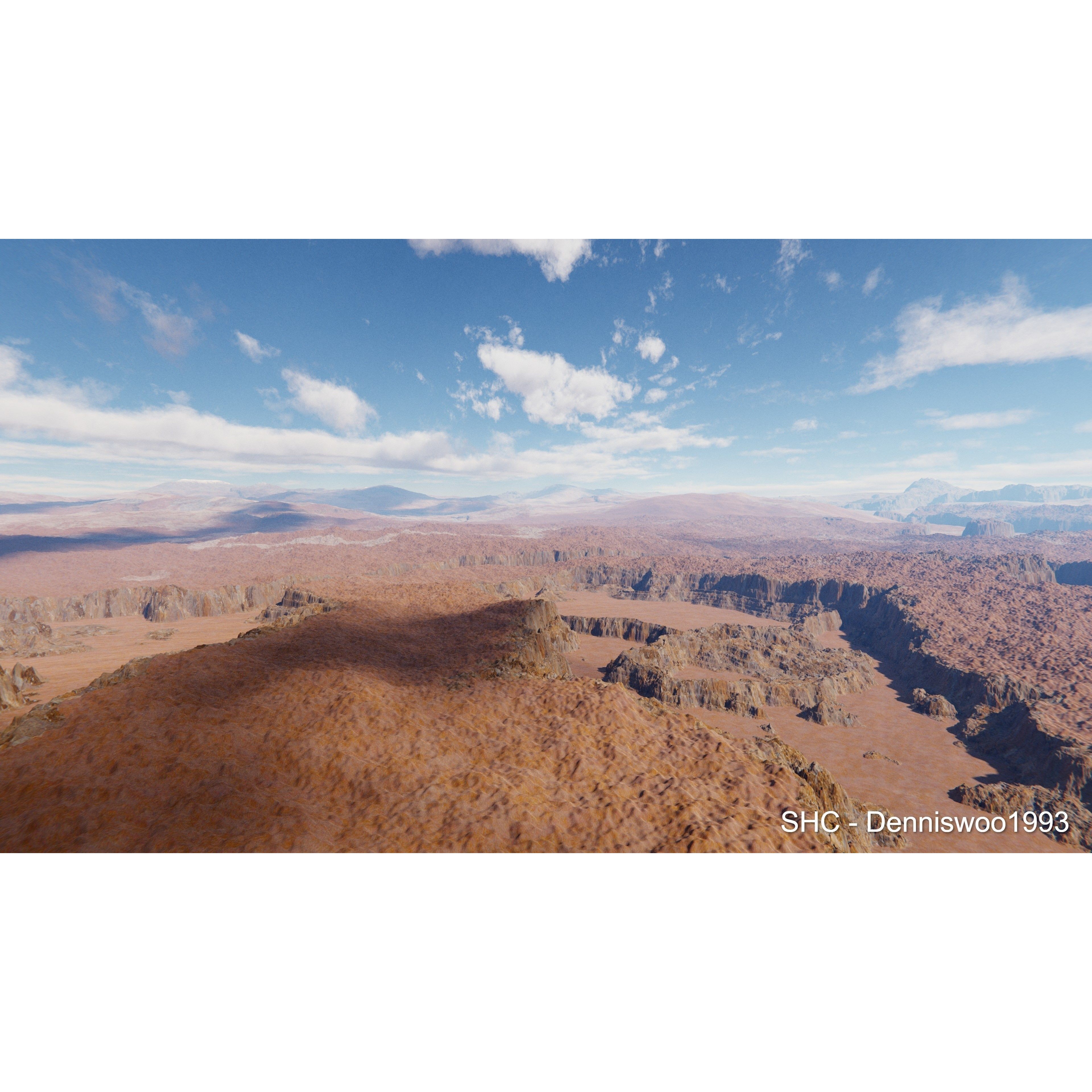 Large Scale Procedural Planet with 3D Cities - 3D Model - View 50