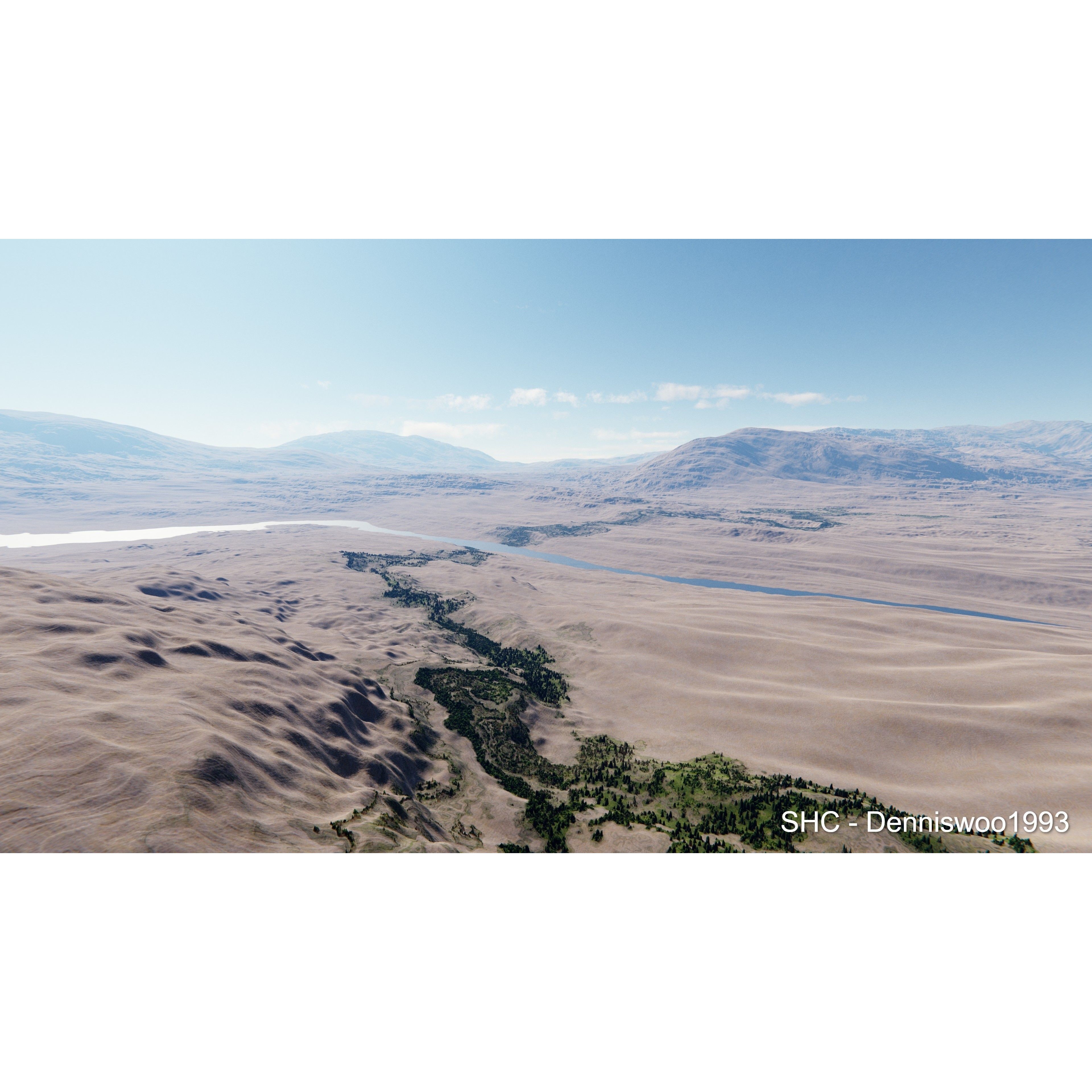 Large Scale Procedural Planet with 3D Cities - 3D Model - View 51