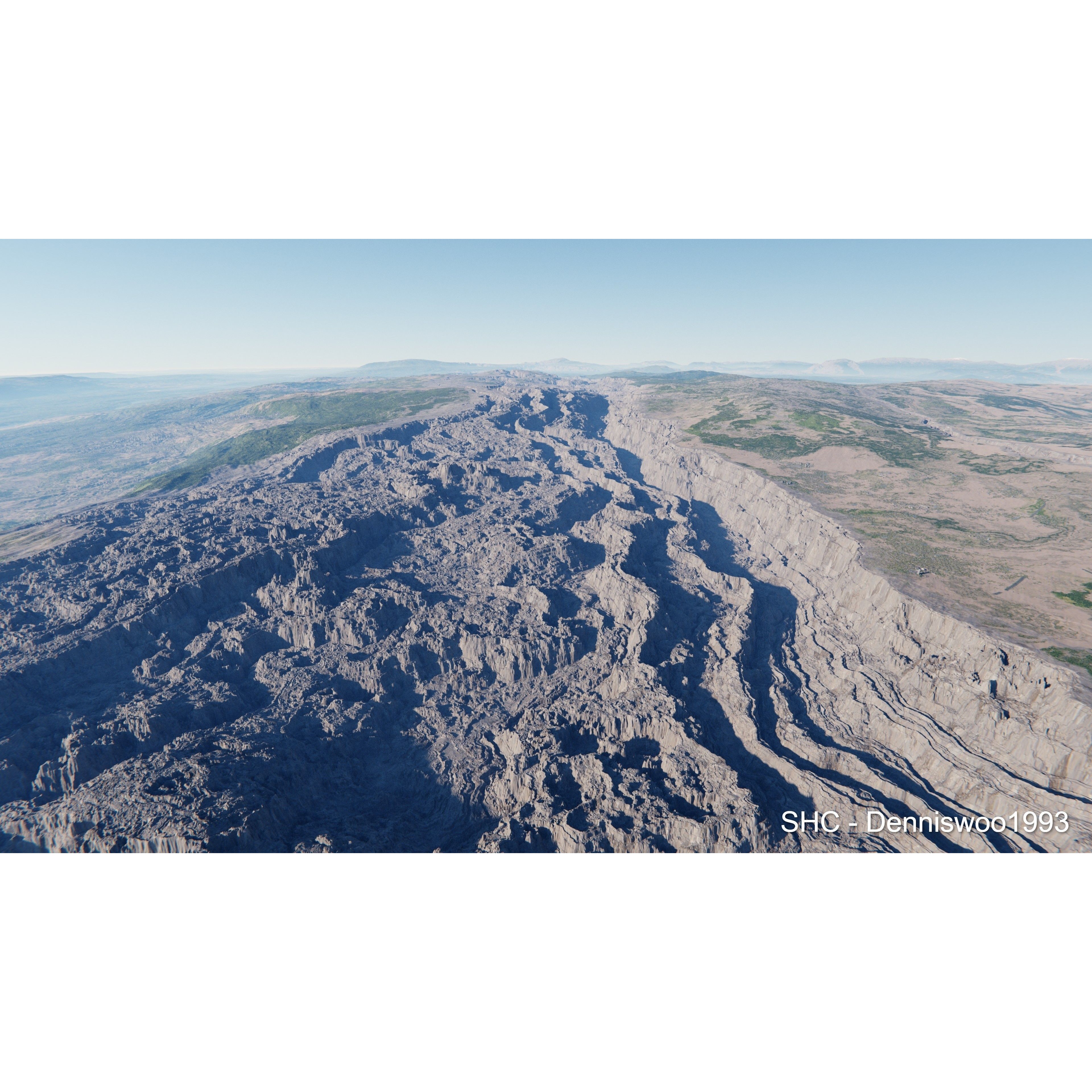 Large Scale Procedural Planet with 3D Cities - 3D Model - View 73