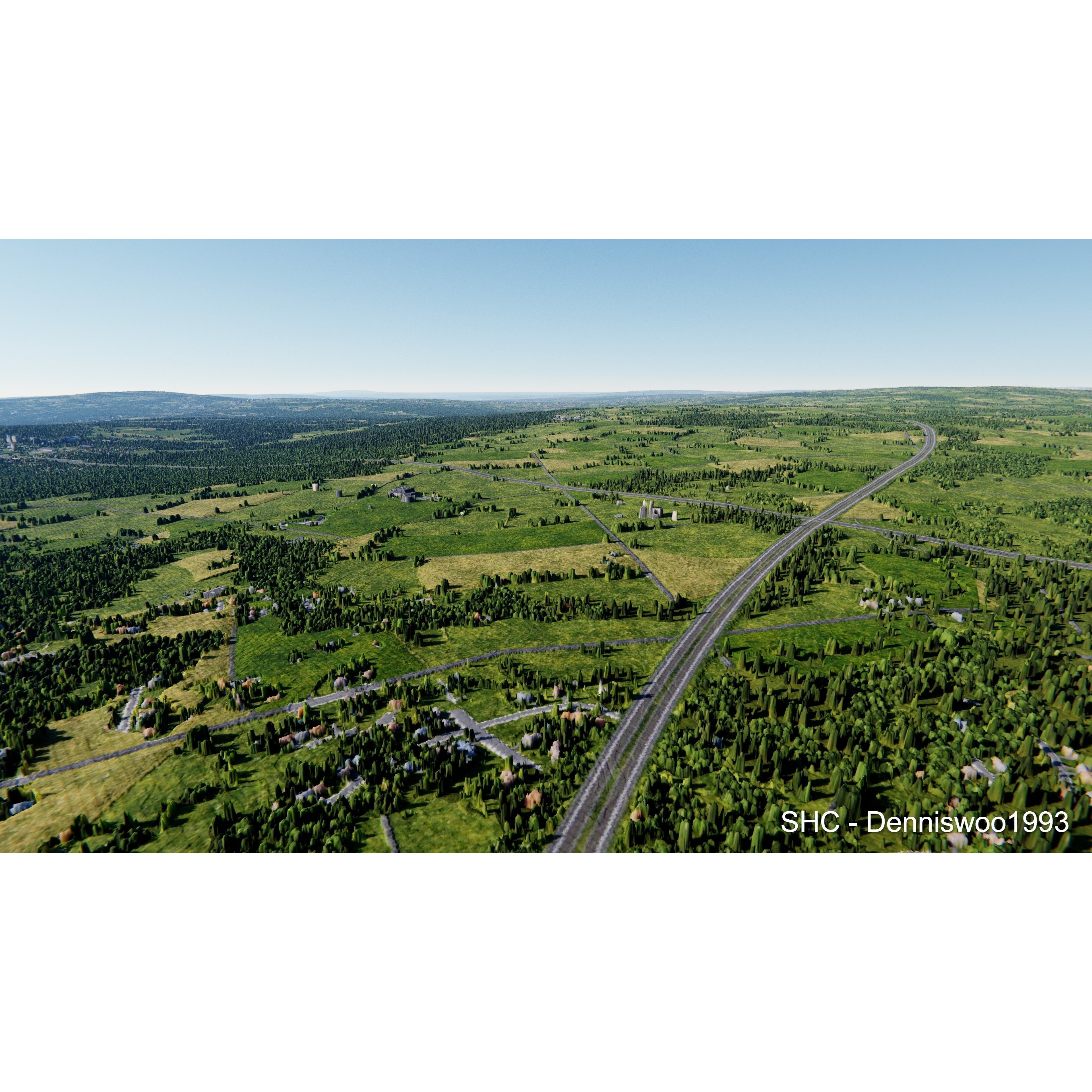 Large Scale Procedural Planet with 3D Cities - 3D Model - View 81