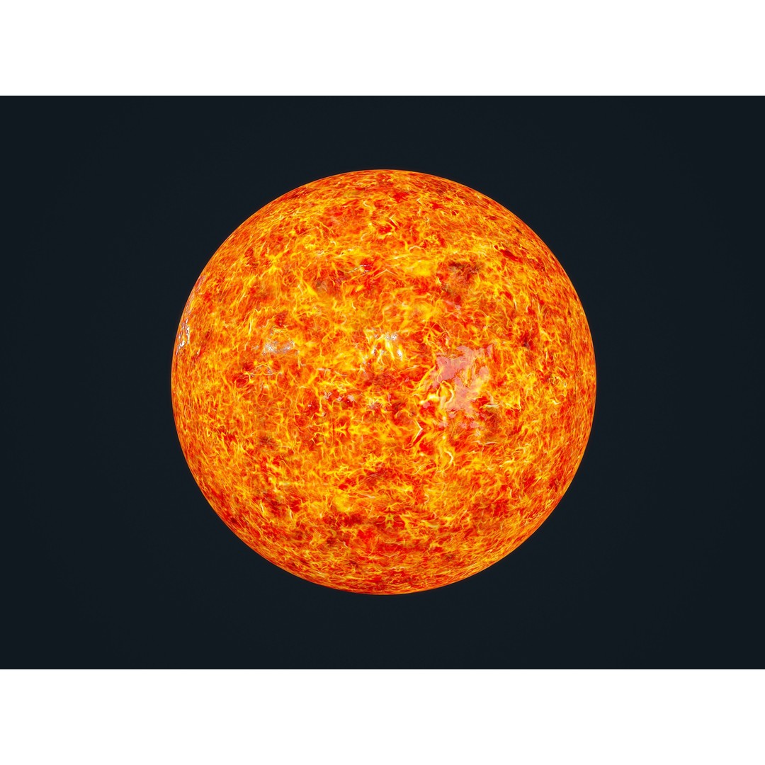 Lava Ground Terrain 3D Model – Seamless PBR Textures Pack, FBX - View 24