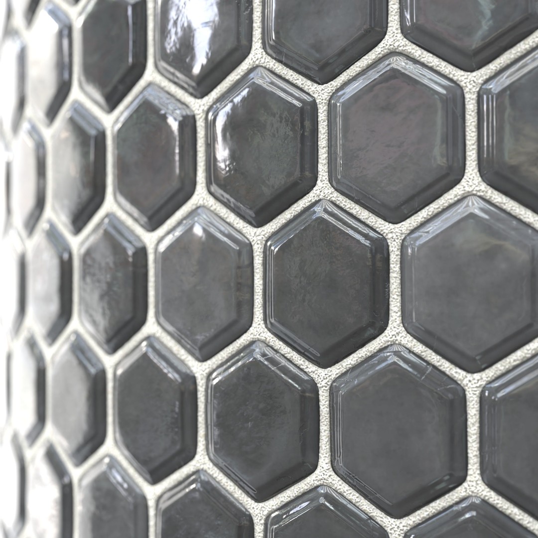 Kitchen Glaze Tile 3D Model – PBR Texture, 7 Colors, OBJ & Max - View 17