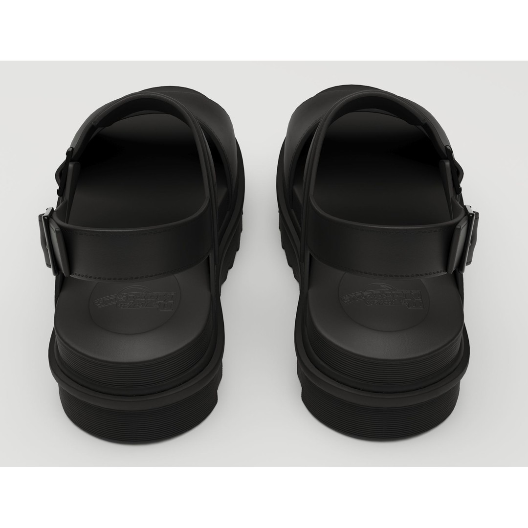 Sandals 3D Model – Low Poly Game Ready Footwear, FBX, Blender - View 6