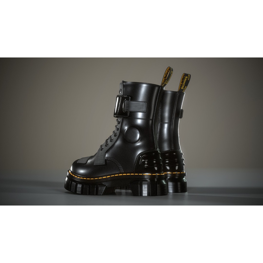 Dr Martens Audrick Alternative 3D Model – Low Poly Game-Ready Asset, FBX - View 7