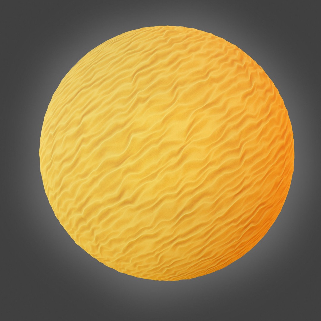 Cartoon Oasis Materials 3D Model – PBR Textures for Natural Environments - View 10