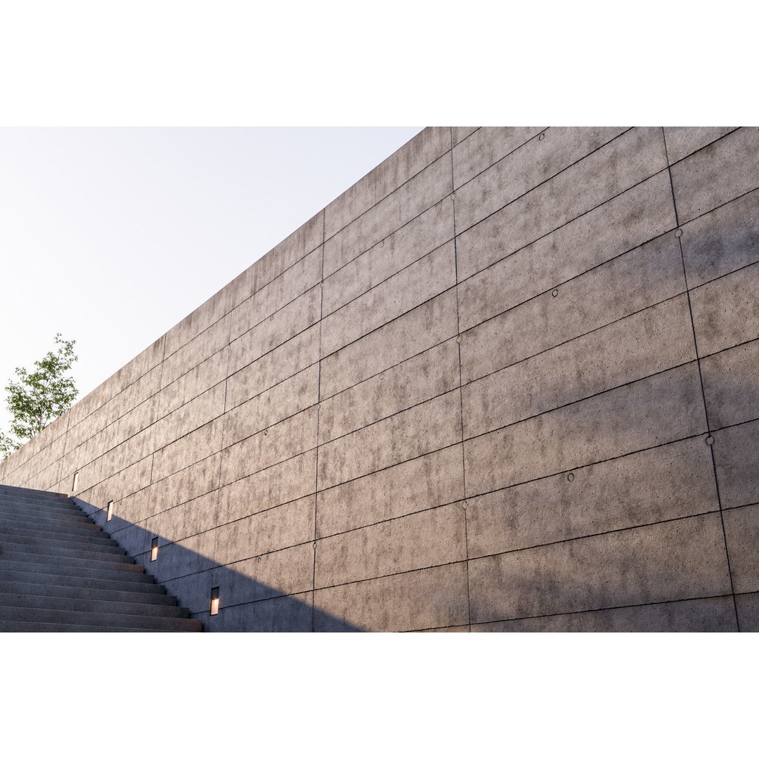 Large Area Concrete Textures Pack 3D Model – 8K Architectural Visualizations - View 26
