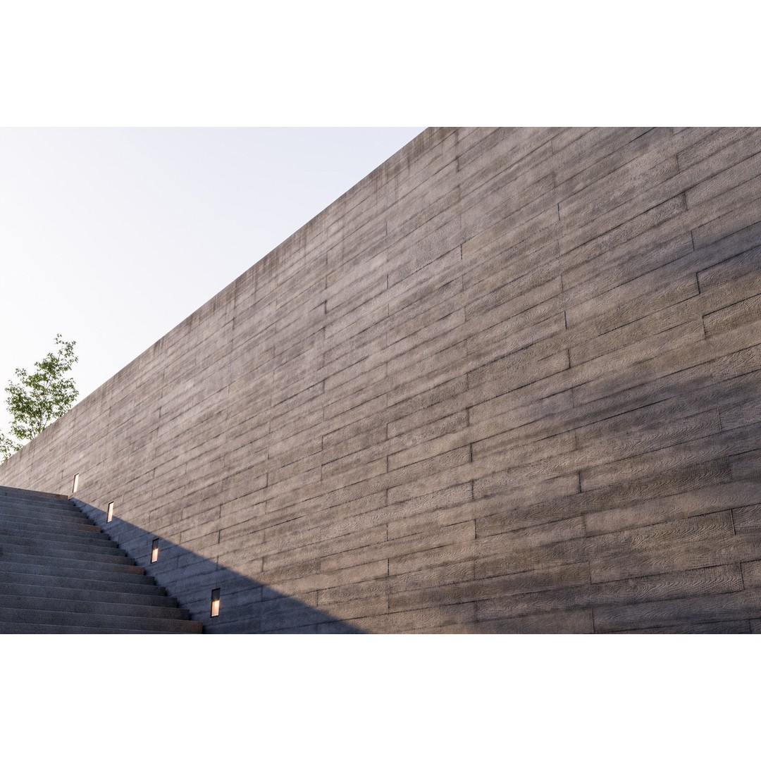 Large Area Concrete Textures Pack 3D Model – 8K Architectural Visualizations - View 35