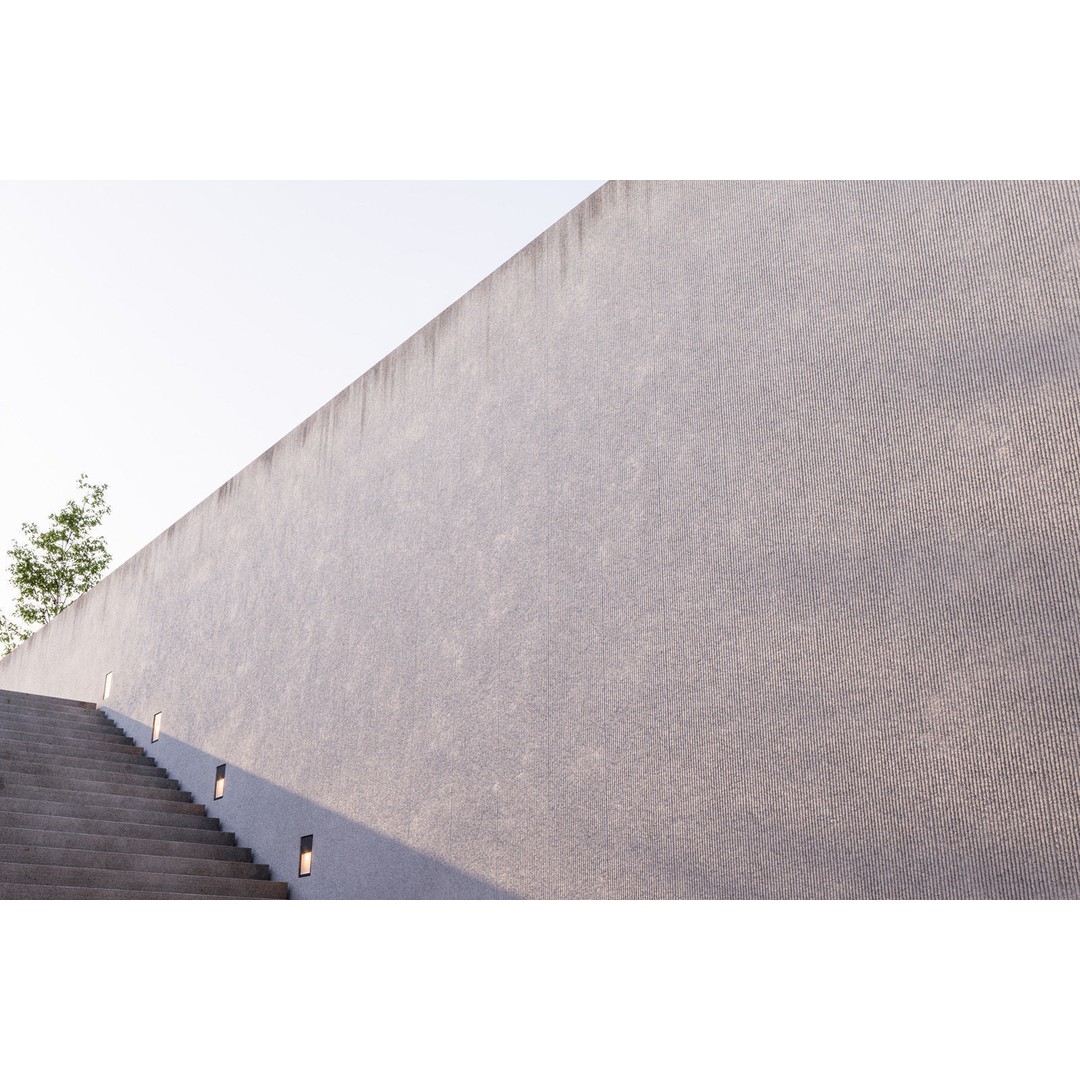 Large Area Concrete Textures Pack 3D Model – 8K Architectural Visualizations - View 41