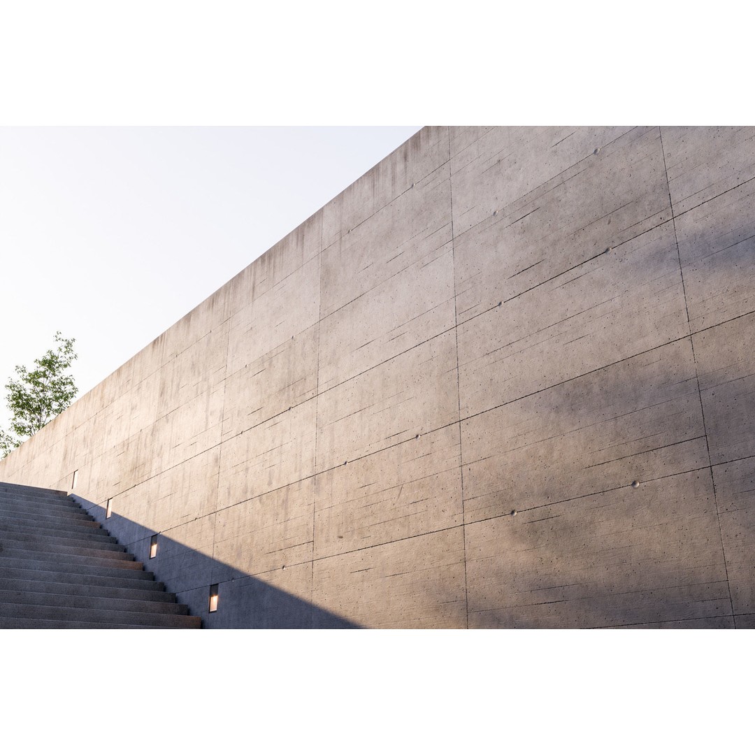 Large Area Concrete Textures Pack 3D Model – 8K Architectural Visualizations - View 5
