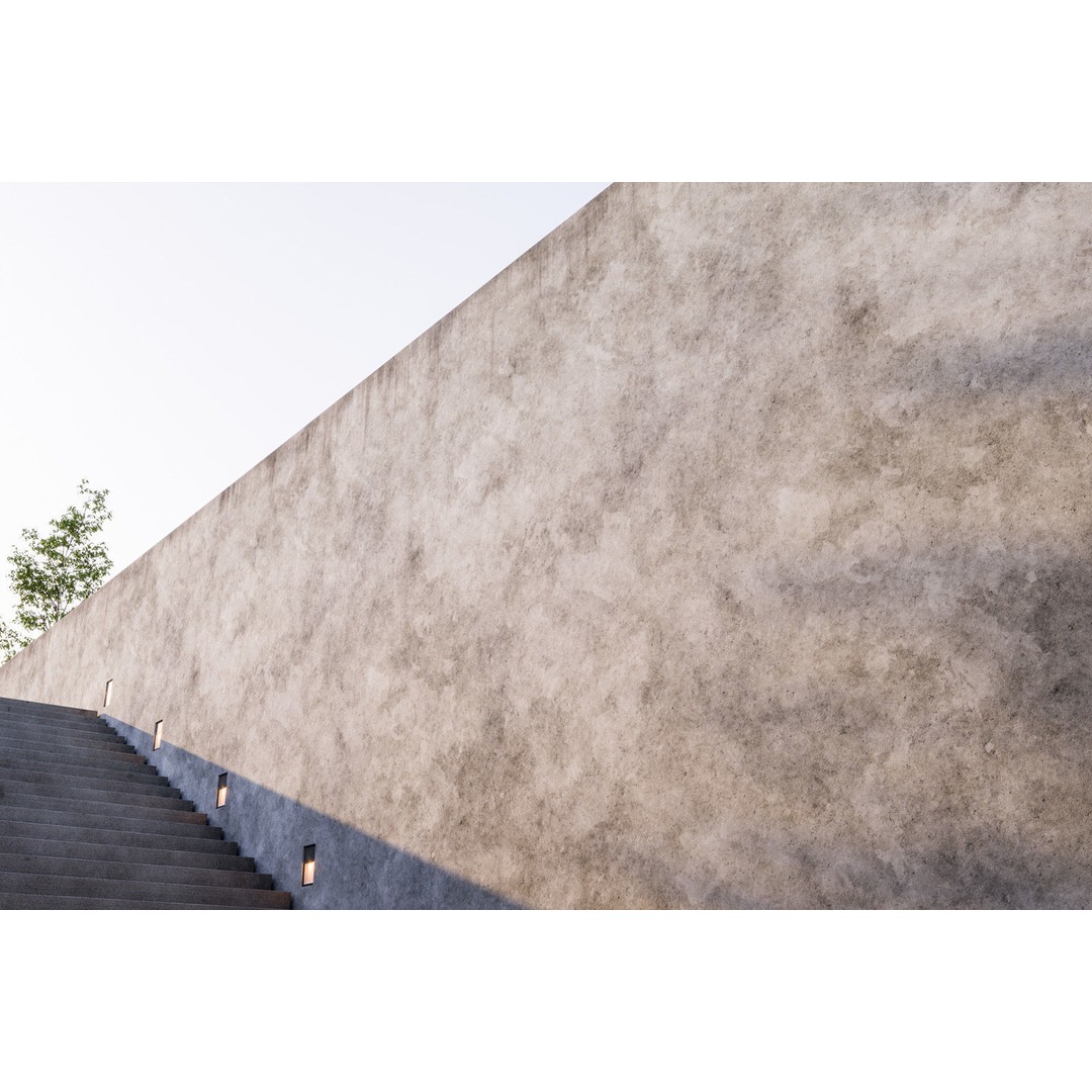 Large Area Concrete Textures Pack 3D Model – 8K Architectural Visualizations - View 50