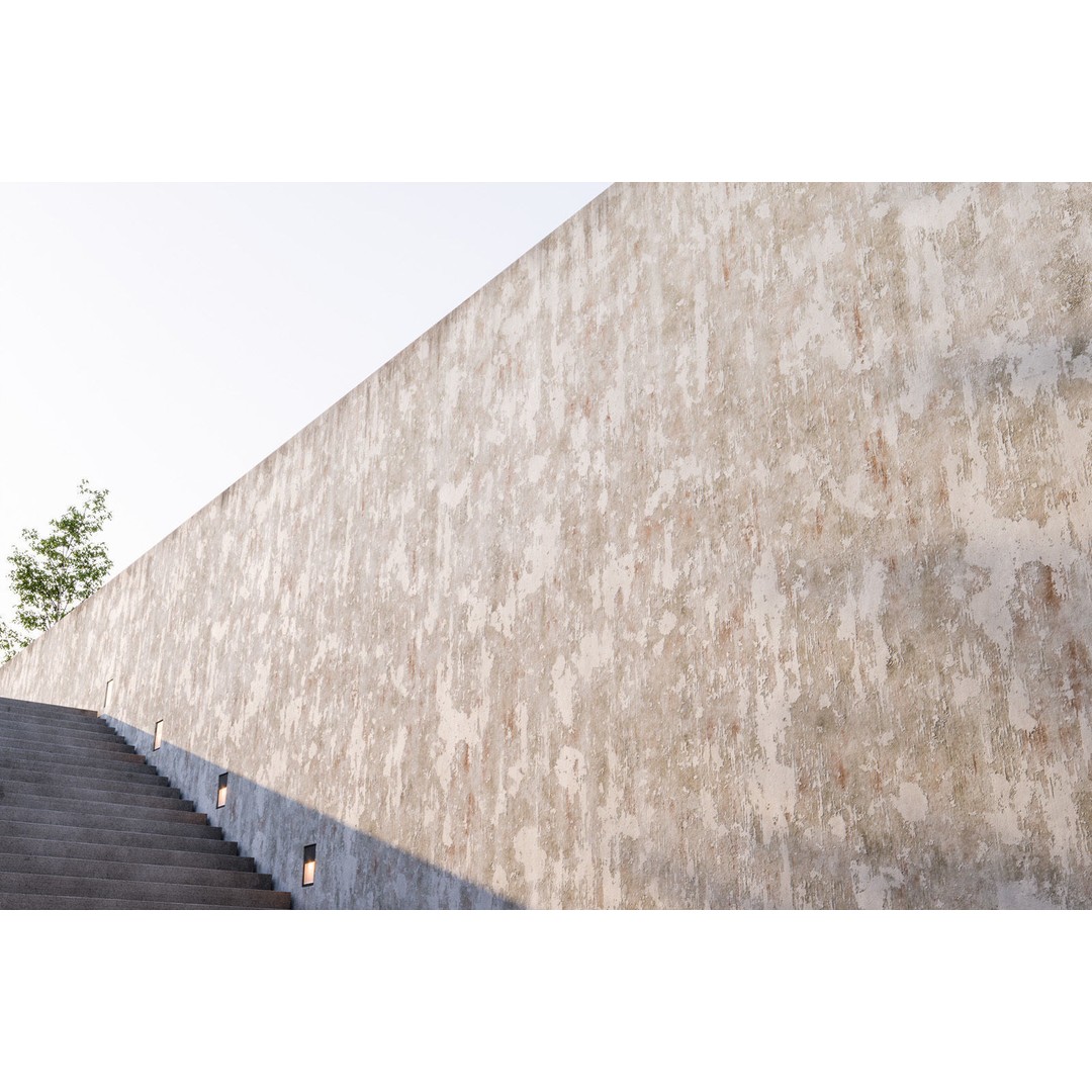 Large Area Concrete Textures Pack 3D Model – 8K Architectural Visualizations - View 53