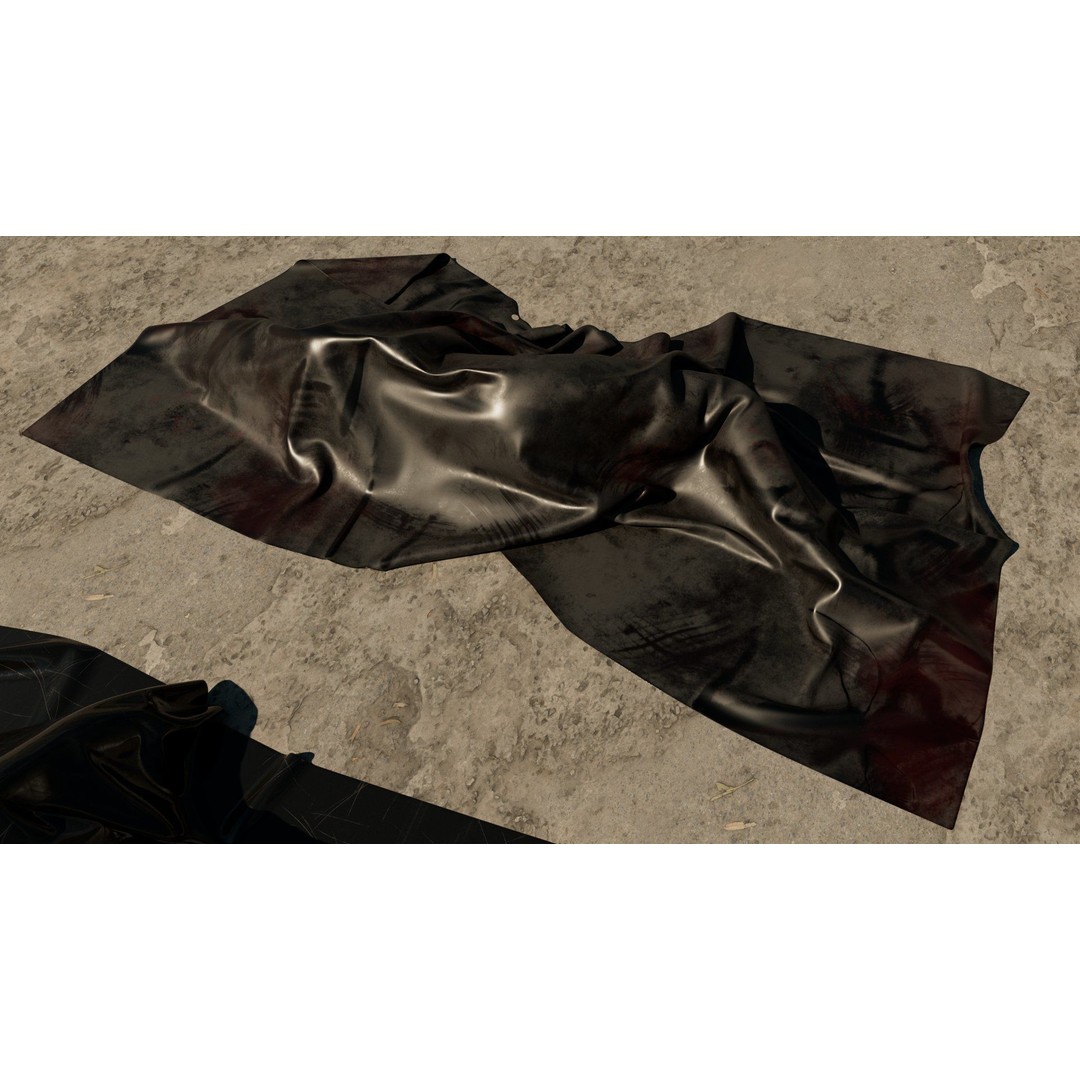 Apocalyptic Dead Bodies 3D Model – High Poly Horror Character with Textures - View 10