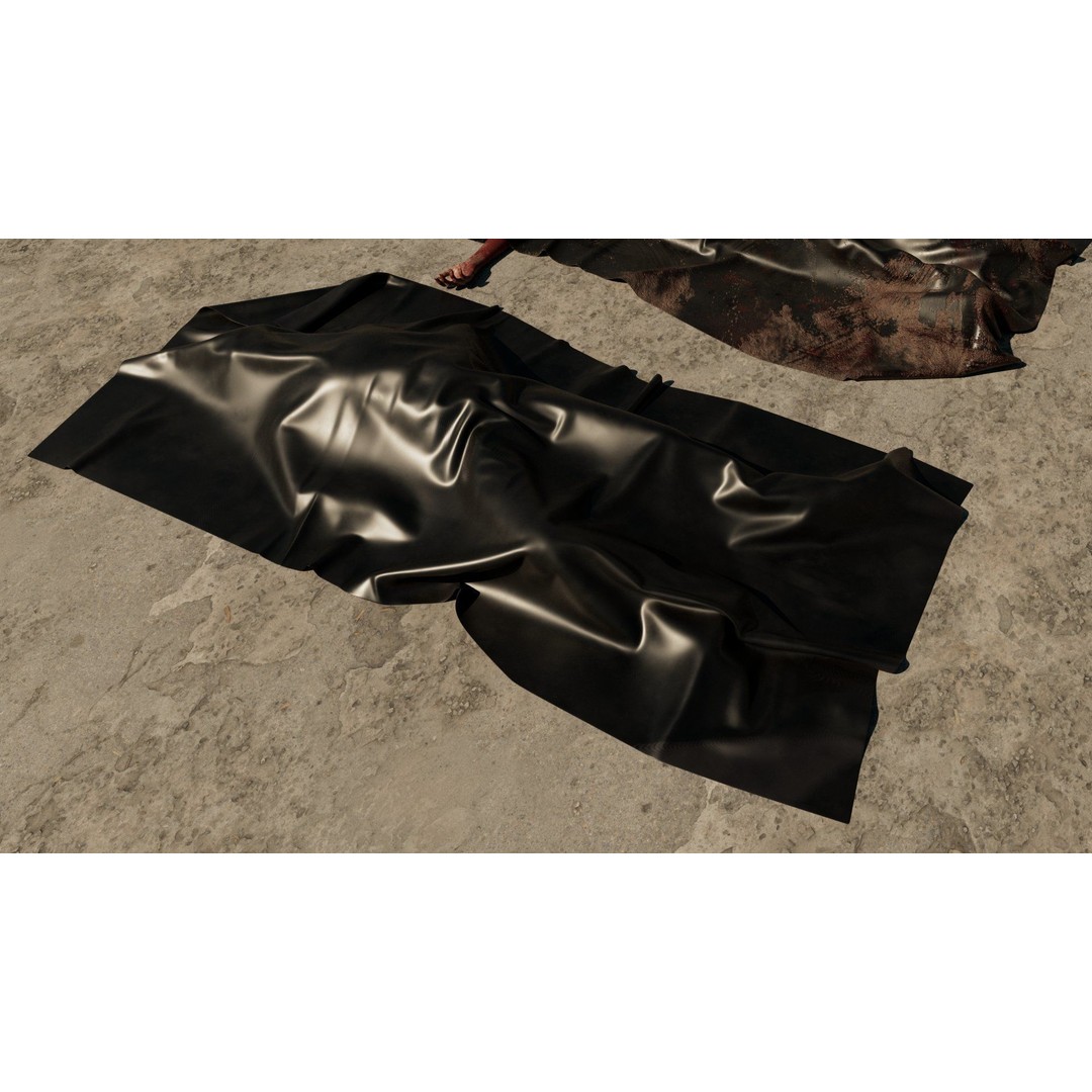 Apocalyptic Dead Bodies 3D Model – High Poly Horror Character with Textures - View 7