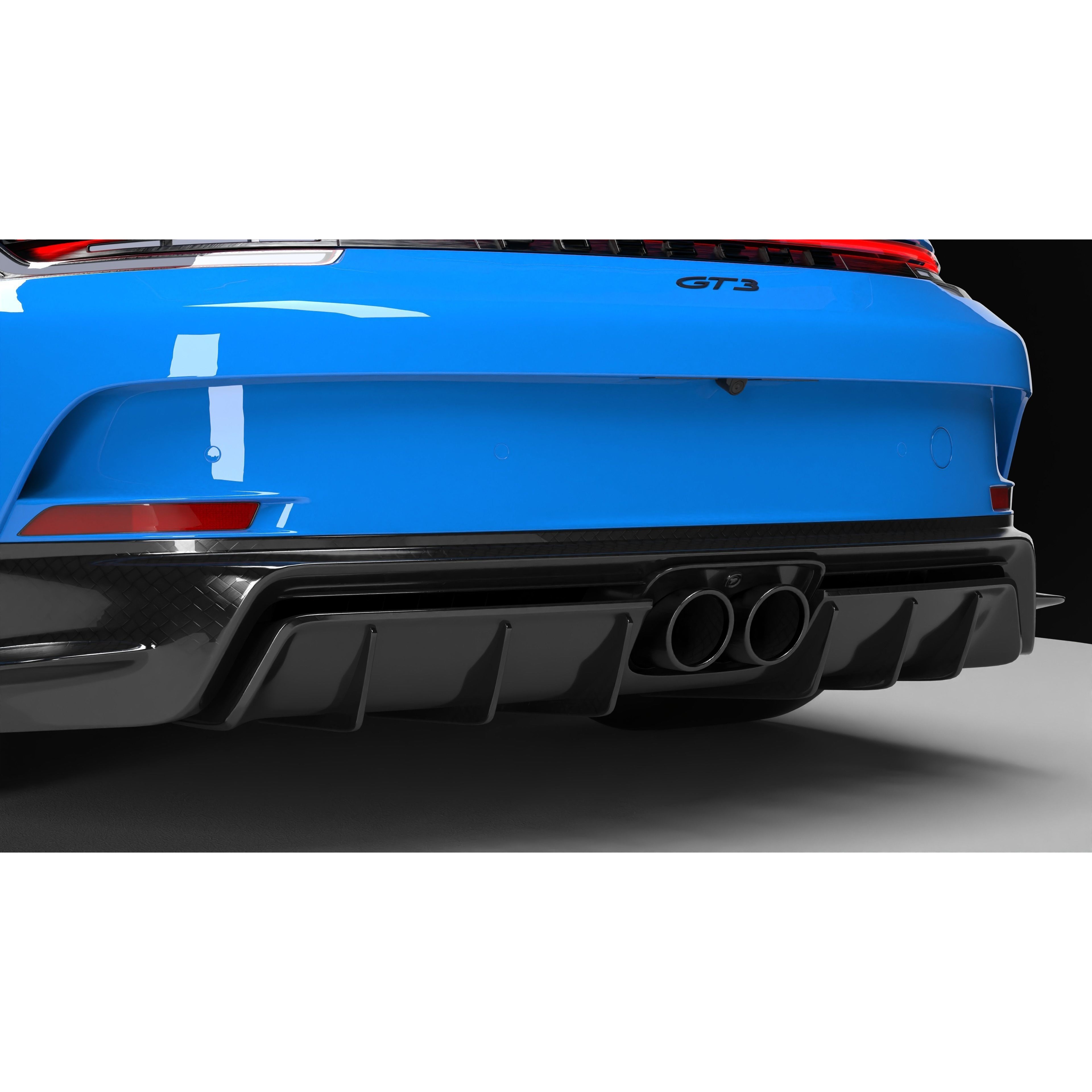 Porsche 911 GT3 - Game-Ready 3D Model - View 10