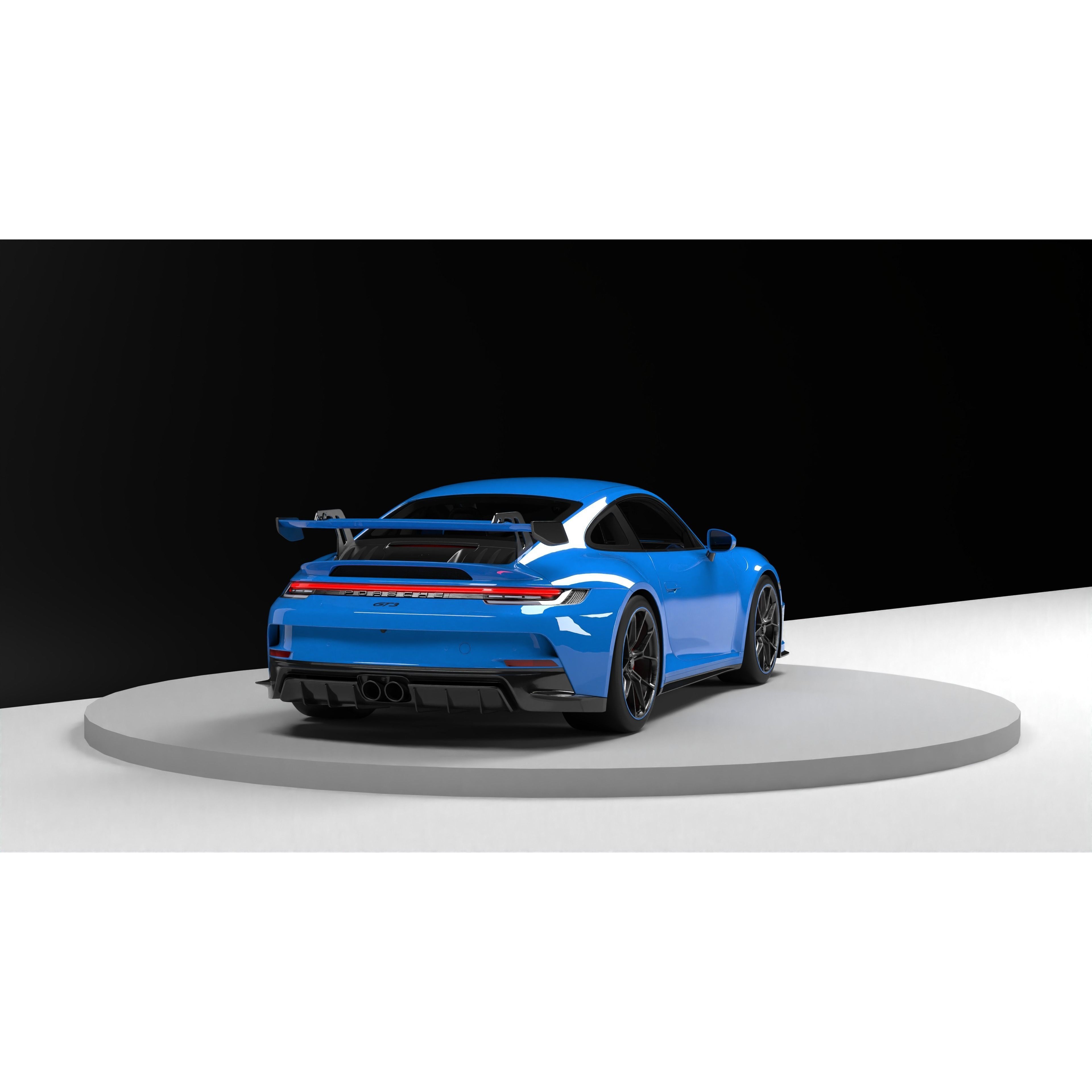 Porsche 911 GT3 - Game-Ready 3D Model - View 19