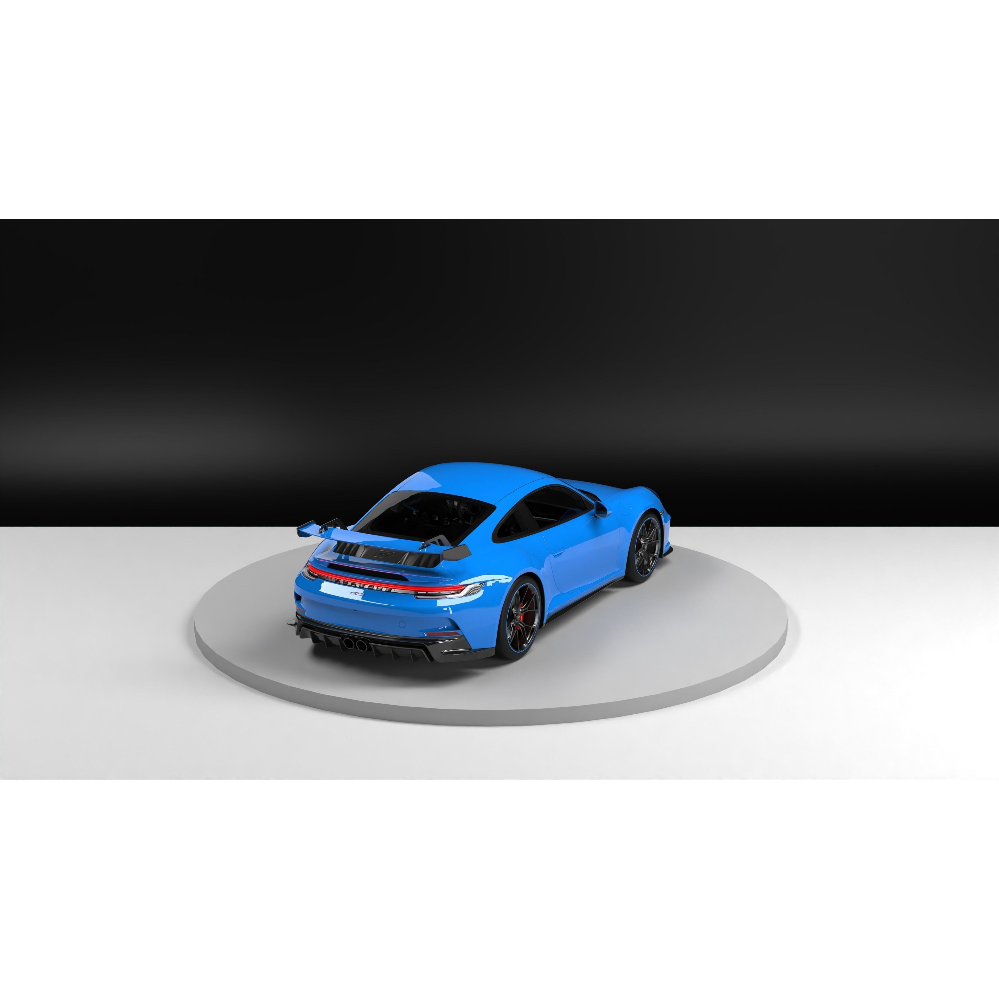 Porsche 911 GT3 - Game-Ready 3D Model - View 35