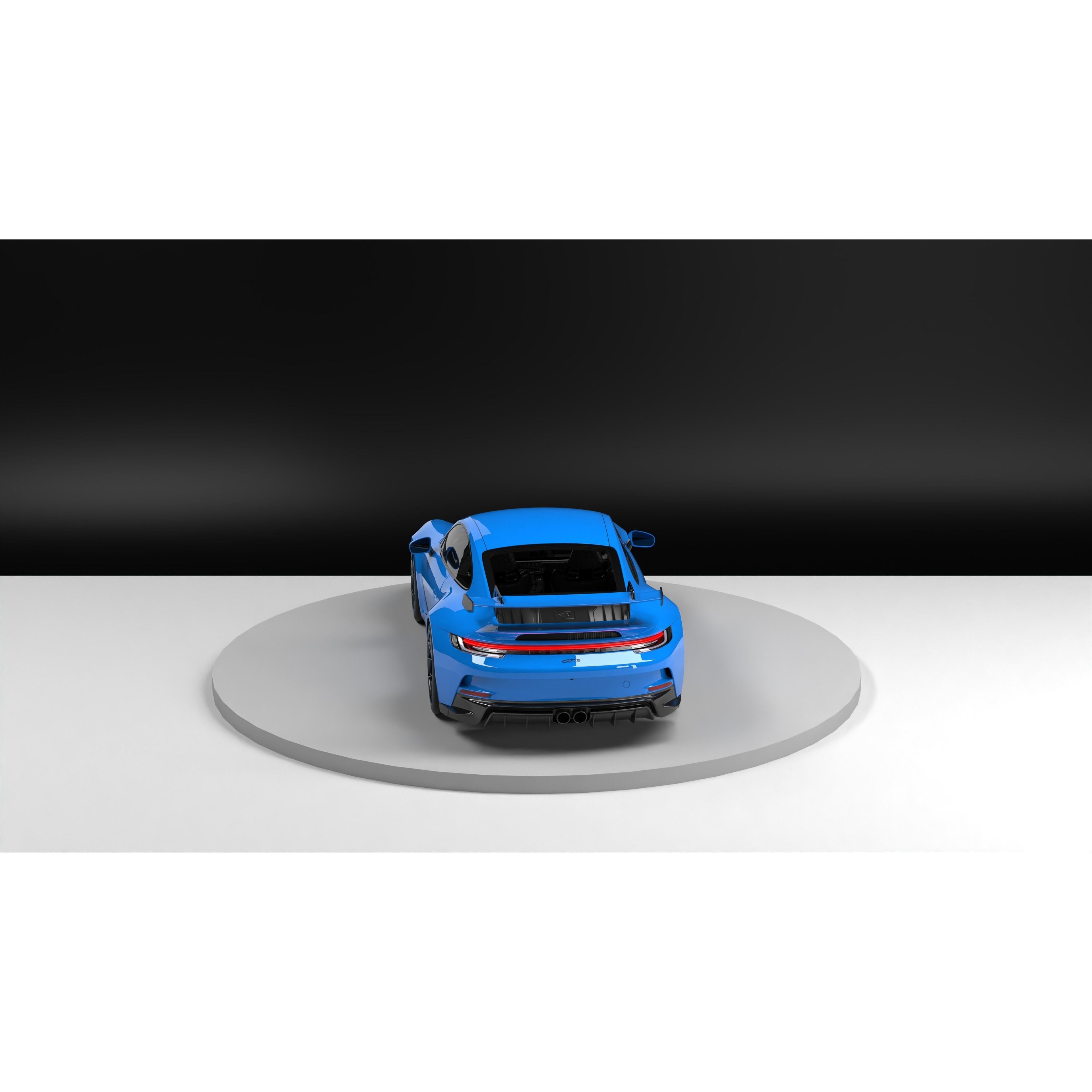 Porsche 911 GT3 - Game-Ready 3D Model - View 36