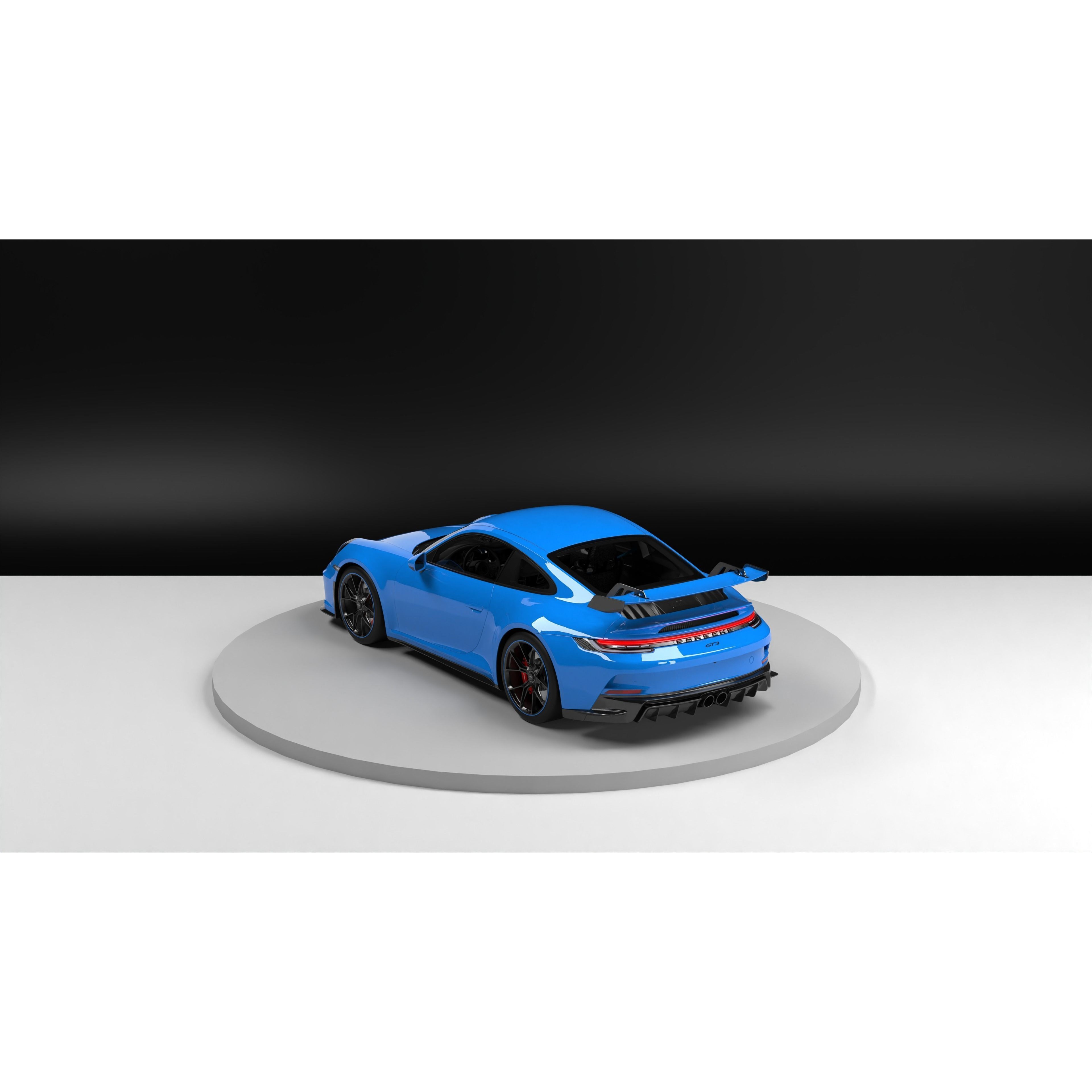 Porsche 911 GT3 - Game-Ready 3D Model - View 39