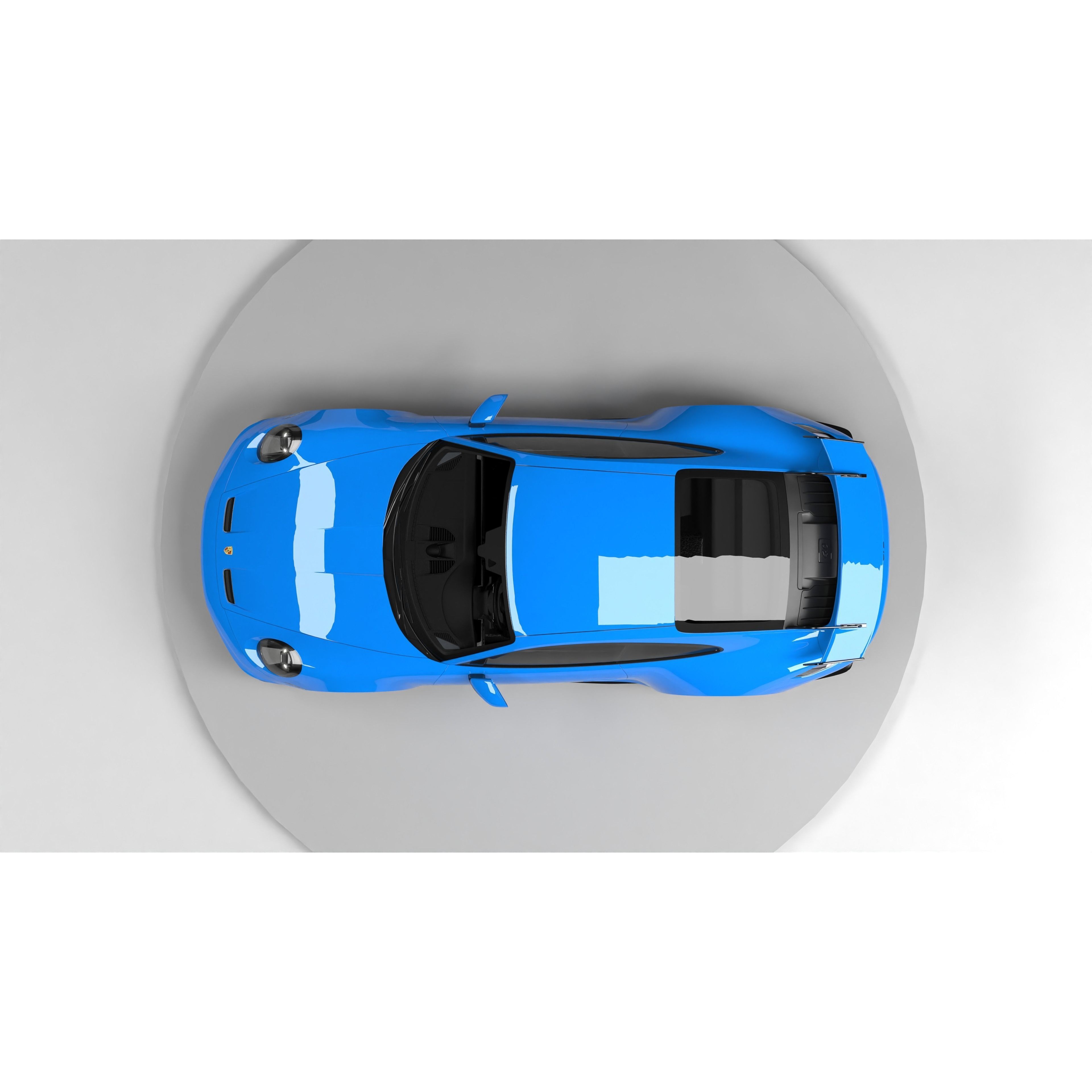 Porsche 911 GT3 - Game-Ready 3D Model - View 4