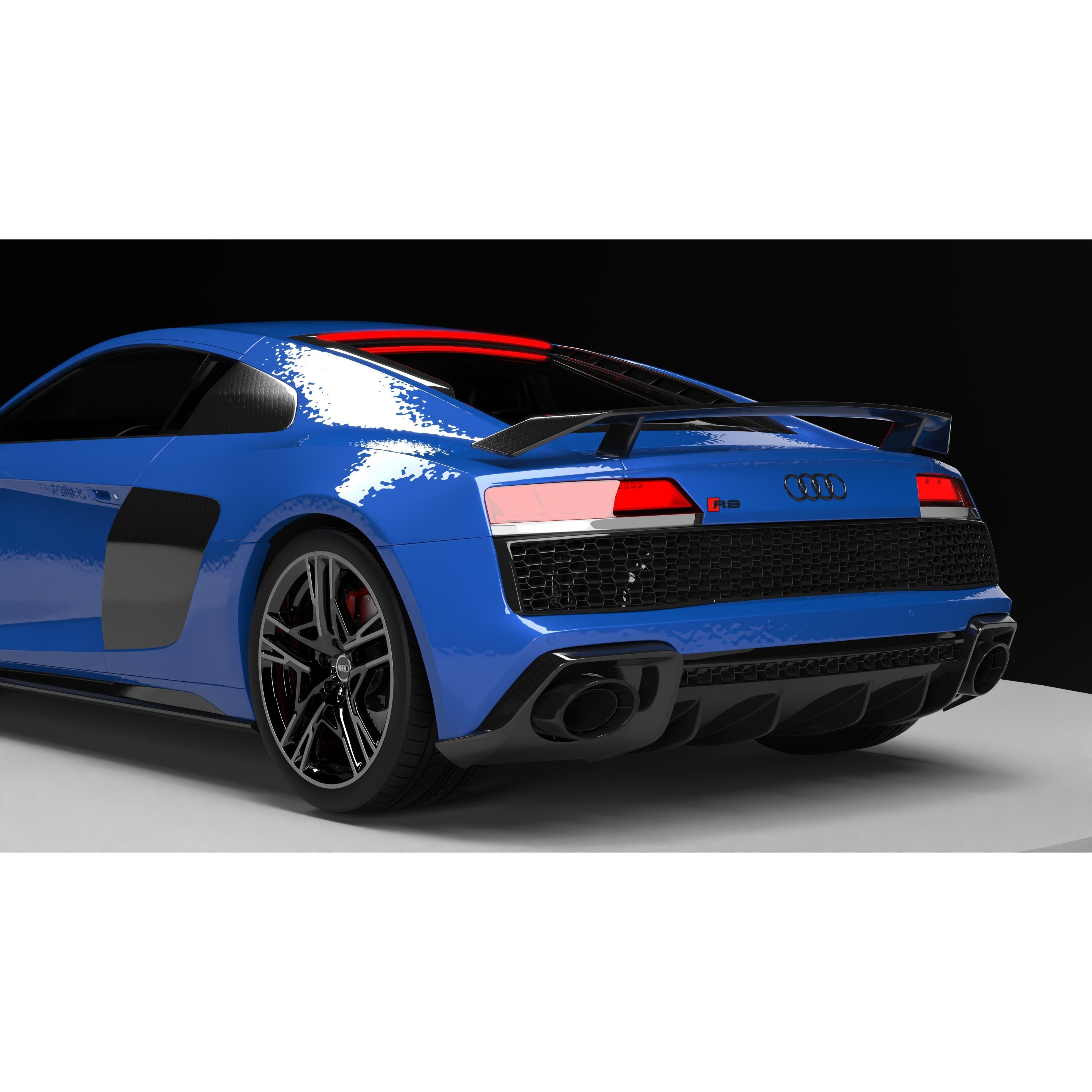 Porsche 911 GT3 - Game-Ready 3D Model - View 47