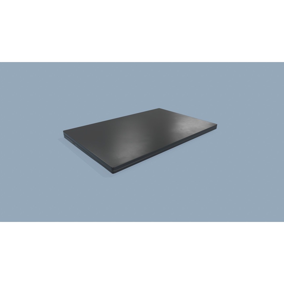 Laptop 3D Model – Low Poly Game Ready Asset, FBX, PBR Textures - View 4