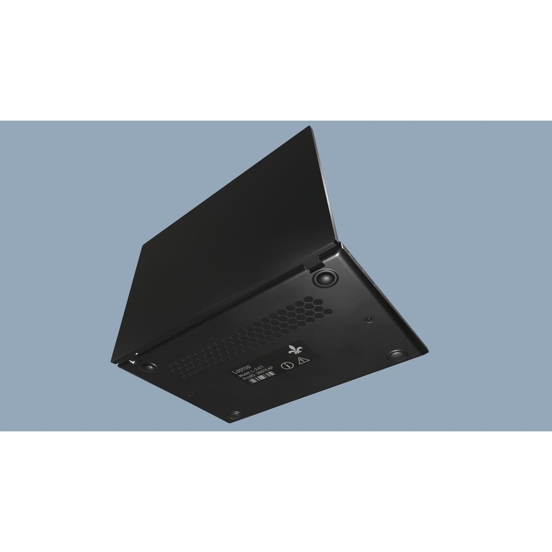 Laptop 3D Model – Low Poly Game Ready Asset, FBX, PBR Textures - View 9