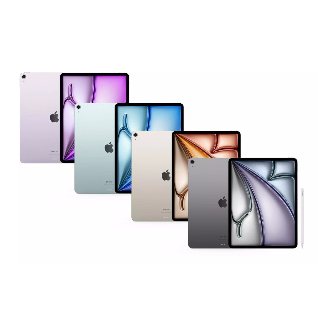Apple iPad Air M2 3D Model – Real-World Scale, FBX & OBJ Formats - View 2