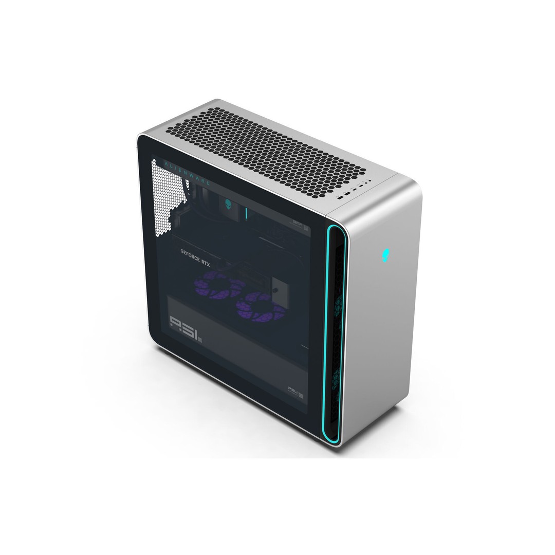Alienware Area-51 Gaming Desktop 3D Model – High Poly PBR Asset, FBX/OBJ - View 9