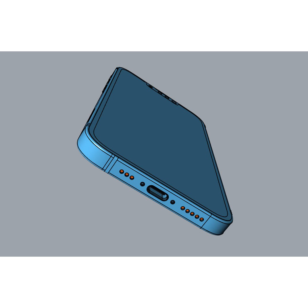 Apple iPhone 16e 3D Model – Realistic Smartphone Asset, FBX & OBJ