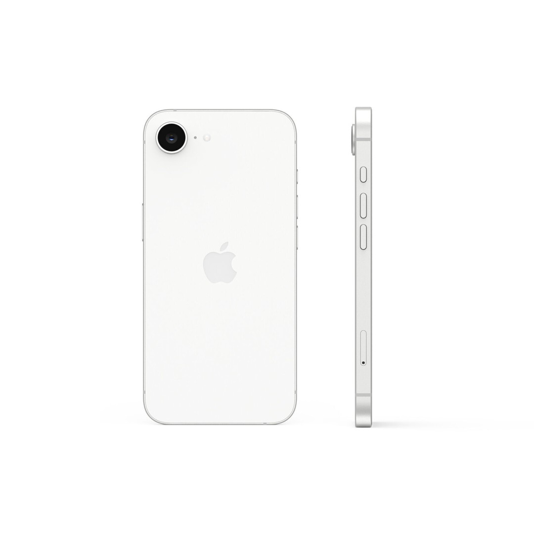 Apple iPhone 16e 3D Model – Realistic Smartphone Asset, FBX & OBJ - View 5