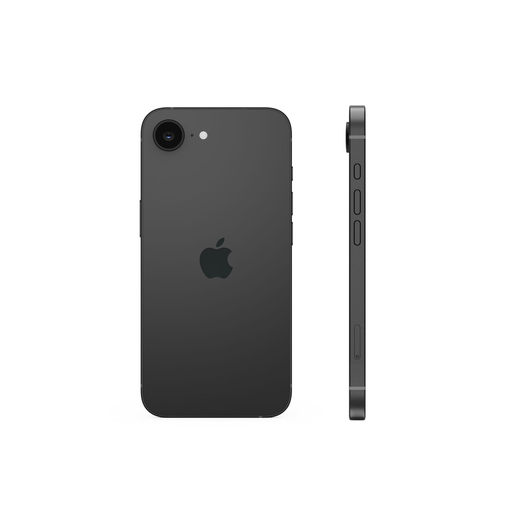 Apple iPhone 16e 3D Model – Realistic Smartphone Asset, FBX & OBJ - View 6