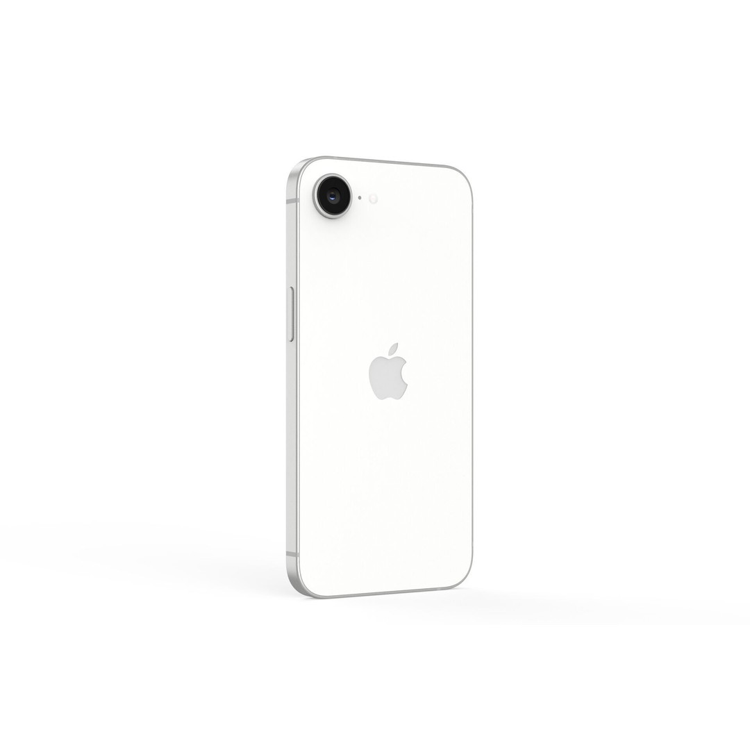Apple iPhone 16e 3D Model – Realistic Smartphone Asset, FBX & OBJ - View 7