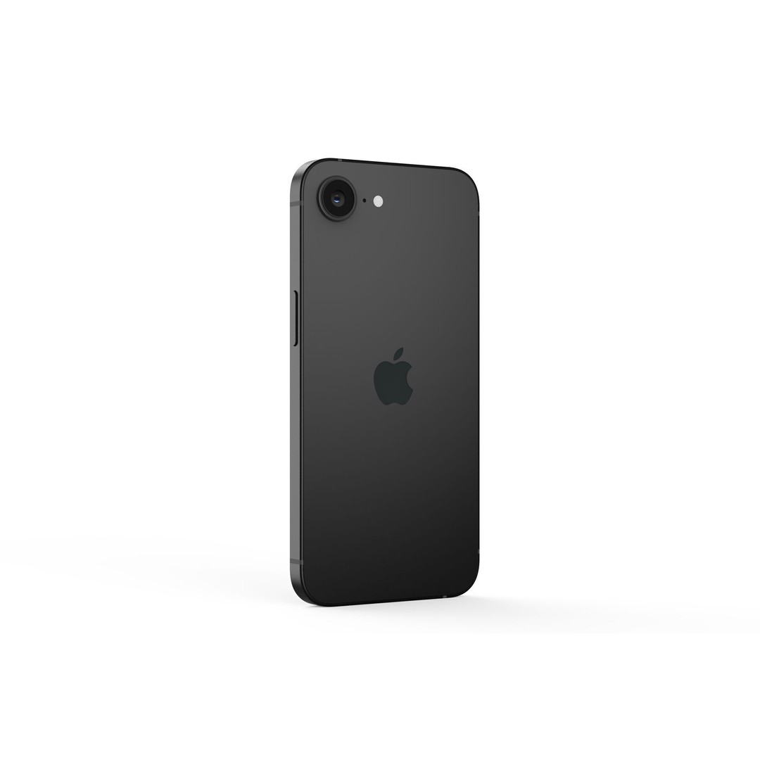 Apple iPhone 16e 3D Model – Realistic Smartphone Asset, FBX & OBJ - View 8