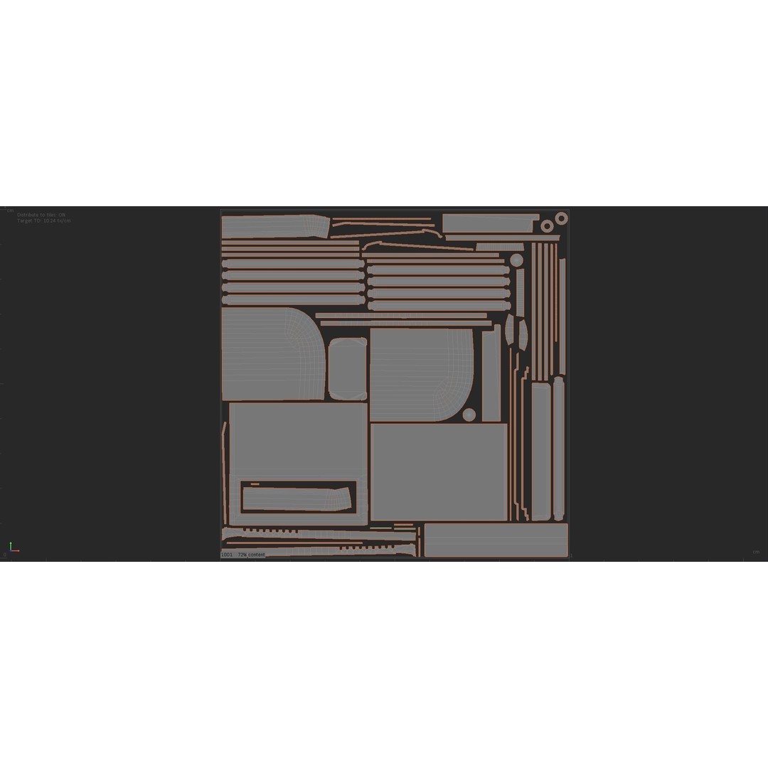 Retro Radio 3D Model – Low Poly Game Asset with PBR Textures, FBX - View 10