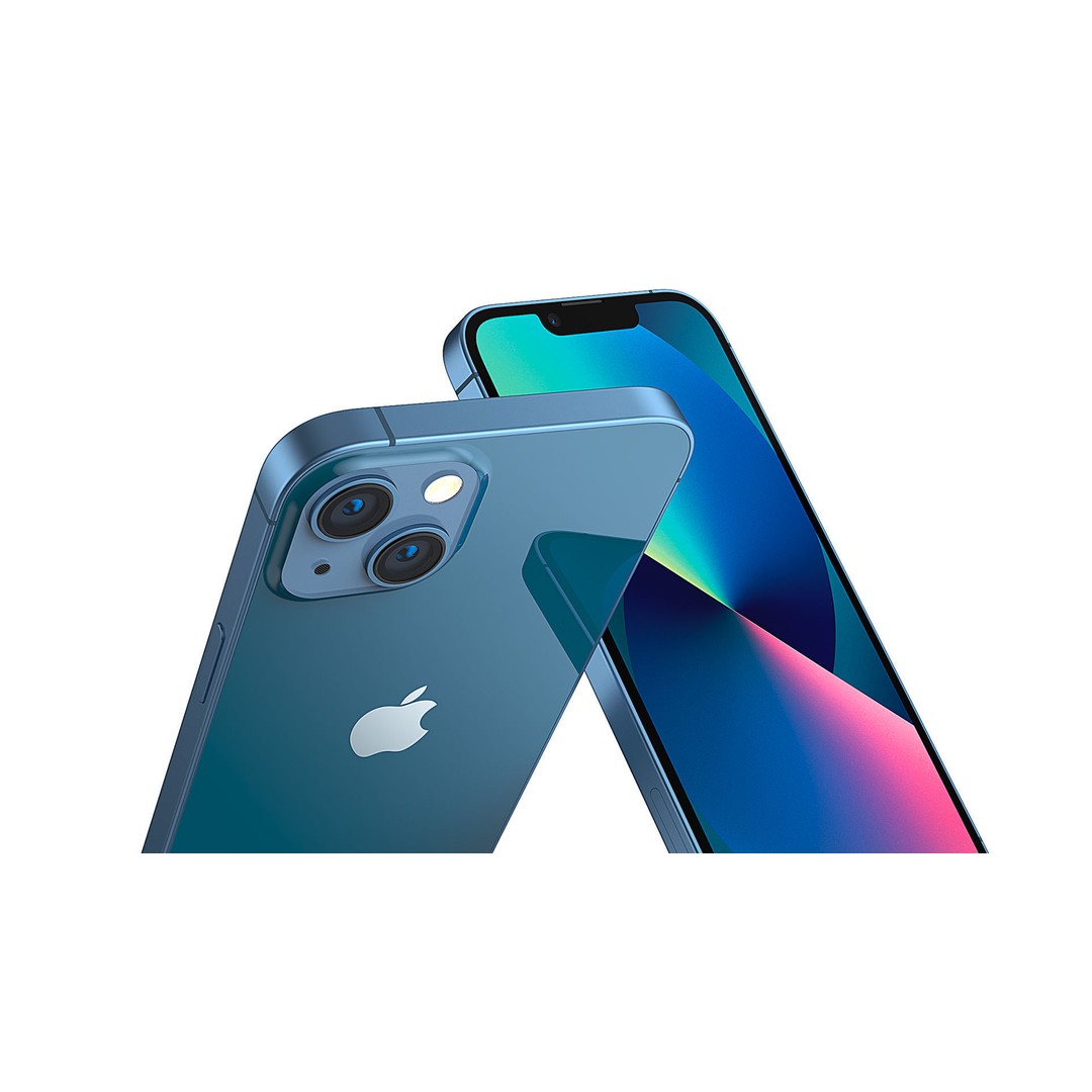 Apple iPhone 13 3D Model – High Poly Game Asset, FBX, OBJ, Rhino - View 3