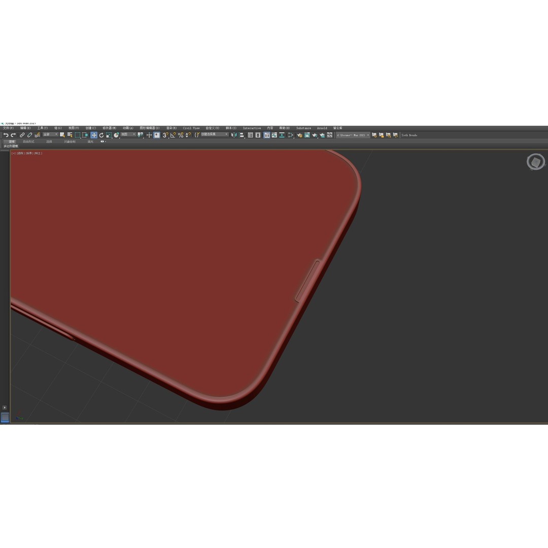 Apple iPhone 13 3D Model – High Poly Game Asset, FBX, OBJ, Rhino - View 36