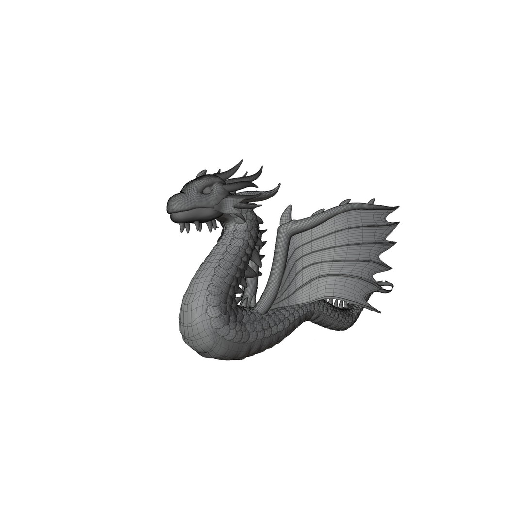 Electronic Pet Dragon Toy 3D Model – Low Poly PBR Asset, FBX
