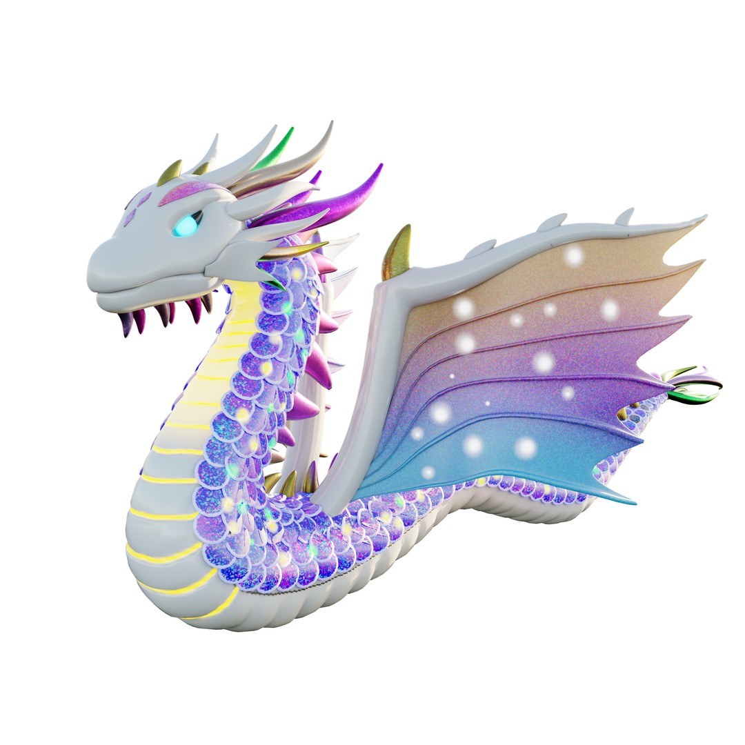 Electronic Pet Dragon Toy 3D Model – Low Poly PBR Asset, FBX - View 11