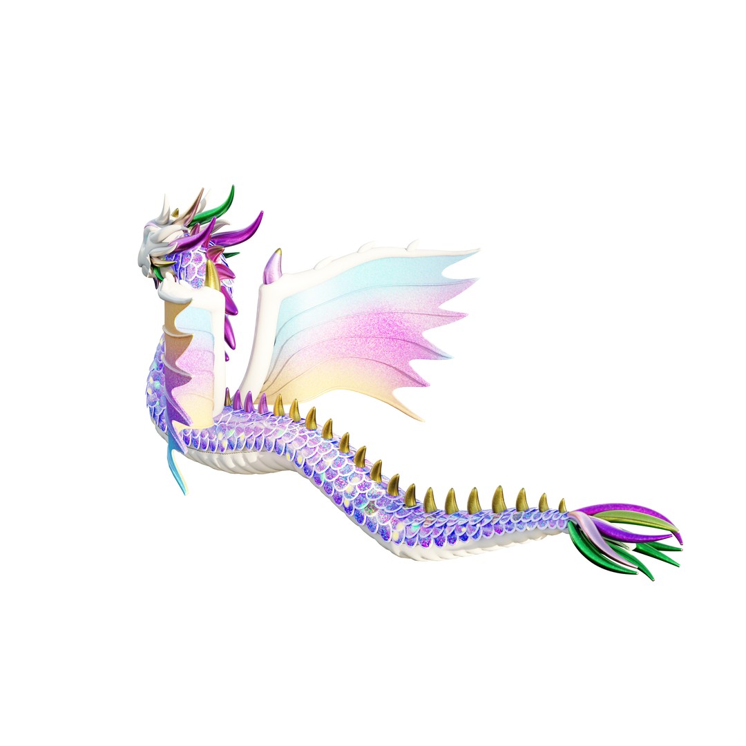 Electronic Pet Dragon Toy 3D Model – Low Poly PBR Asset, FBX - View 6