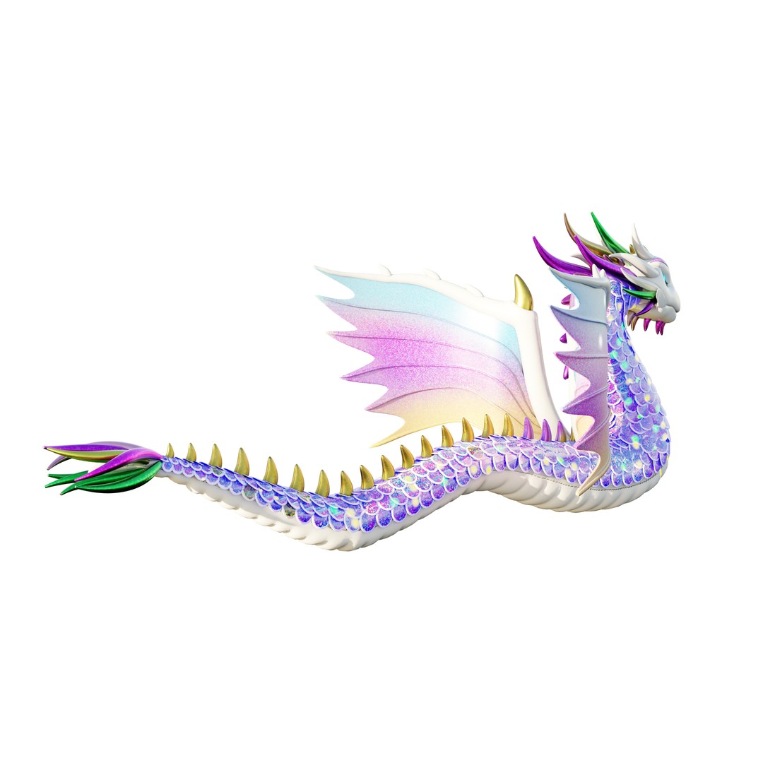 Electronic Pet Dragon Toy 3D Model – Low Poly PBR Asset, FBX - View 8