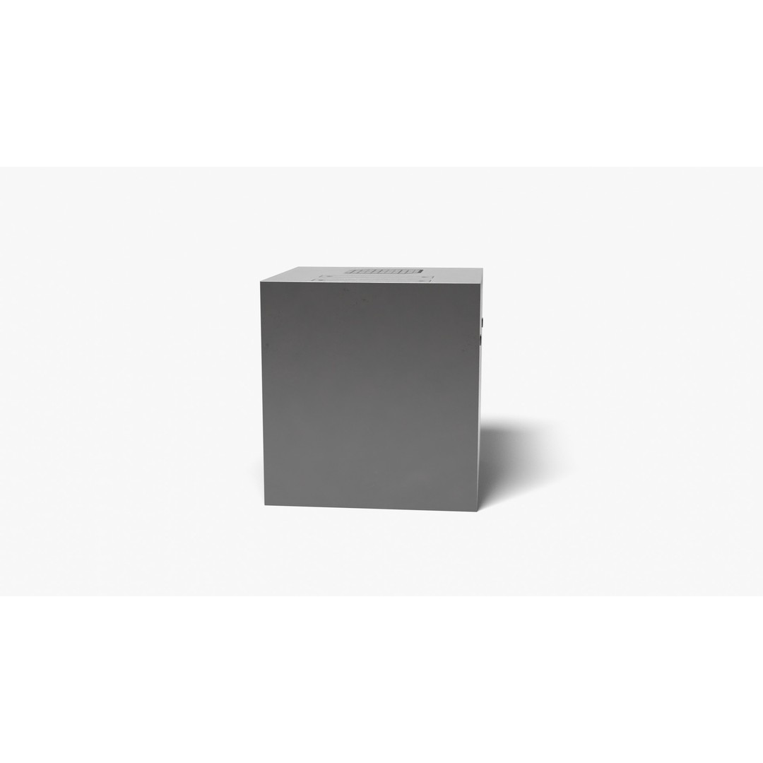 Wall Mount Network Cabinet 3D Model – High Poly PBR Asset, FBX, OBJ - View 8