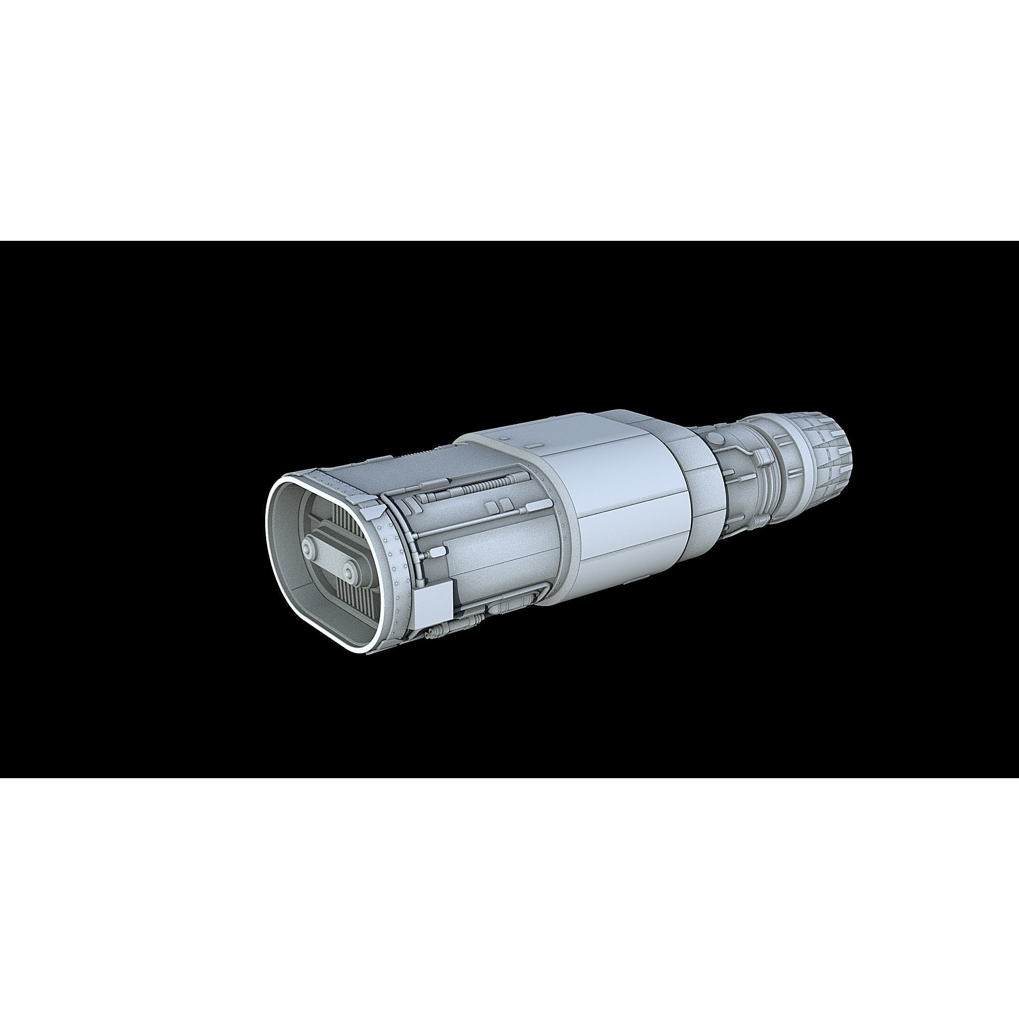 Sci-Fi Engine Pack - Game-Ready 3D Model - View 19