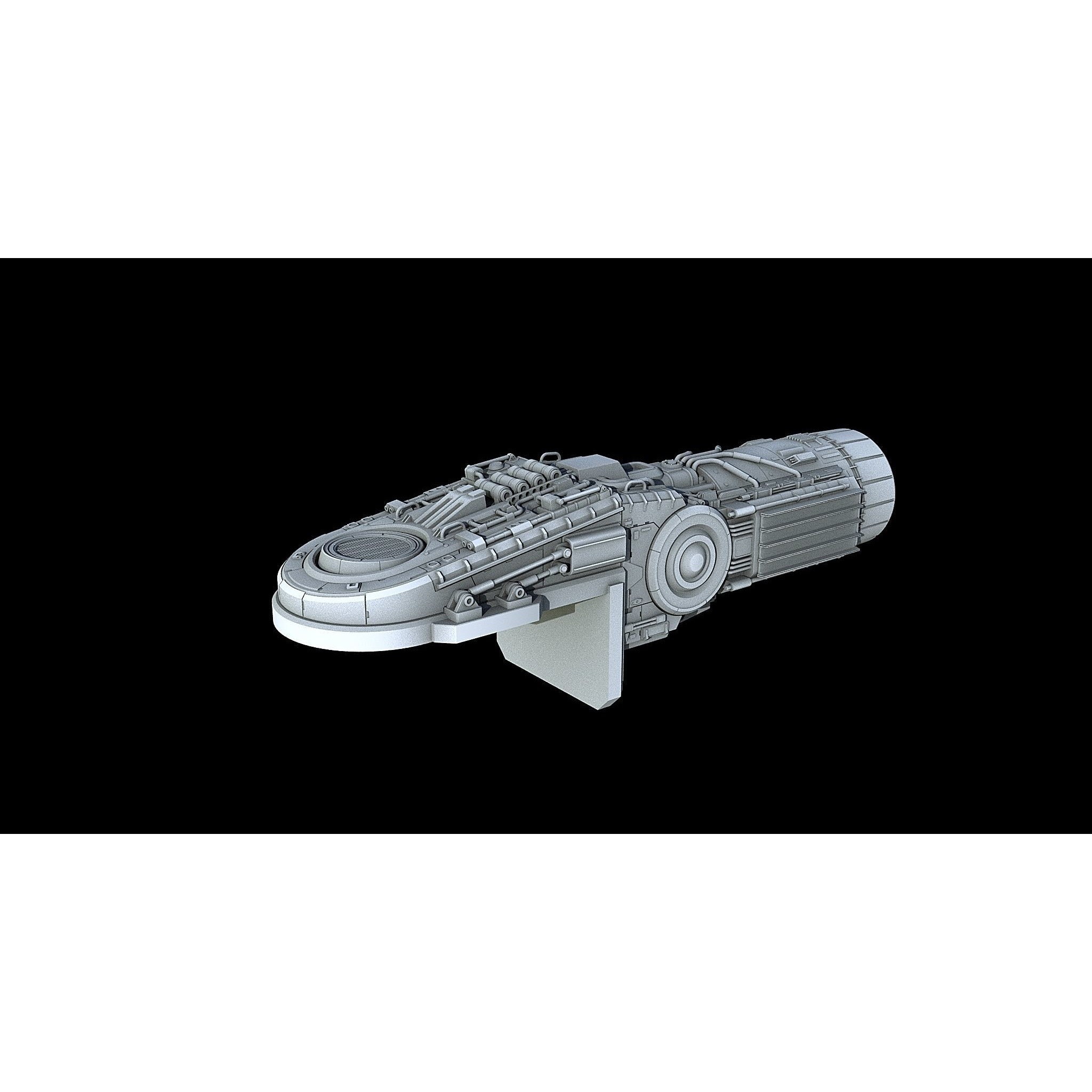 Sci-Fi Engine Pack - Game-Ready 3D Model - View 25