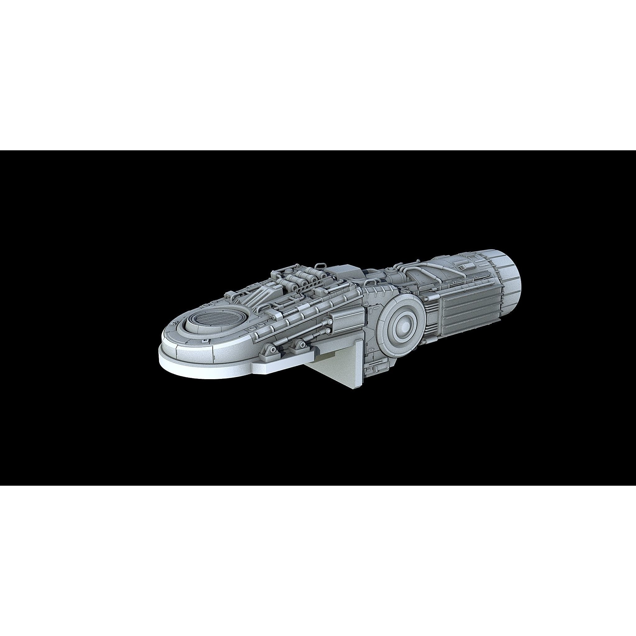 Sci-Fi Engine Pack - Game-Ready 3D Model - View 27