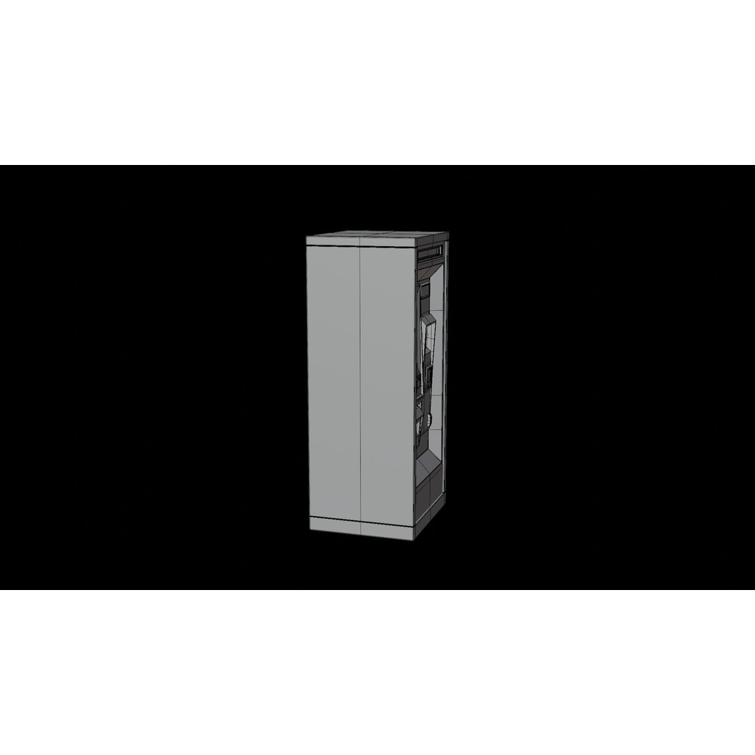 Card Vending Machine 3D Model – Low Poly PBR Asset, FBX, OBJ, Blender