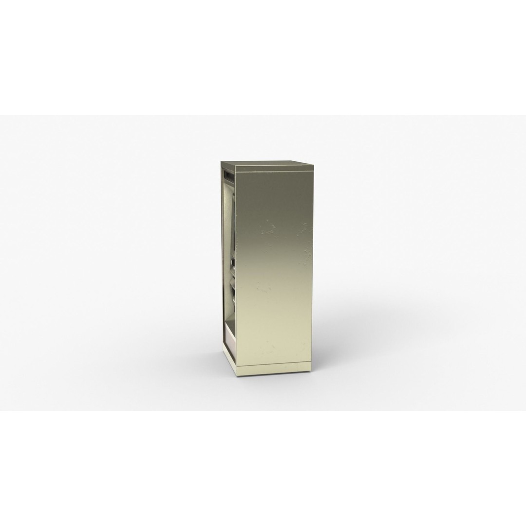 Card Vending Machine 3D Model – Low Poly PBR Asset, FBX, OBJ, Blender - View 5