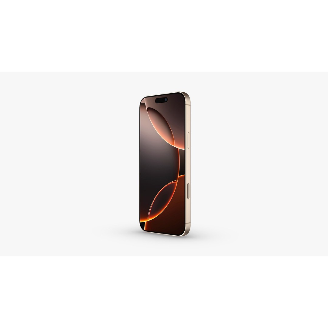 iPhone 16 Collection 3D Model – High Poly PBR Asset, E3D & OBJ Formats - View 30