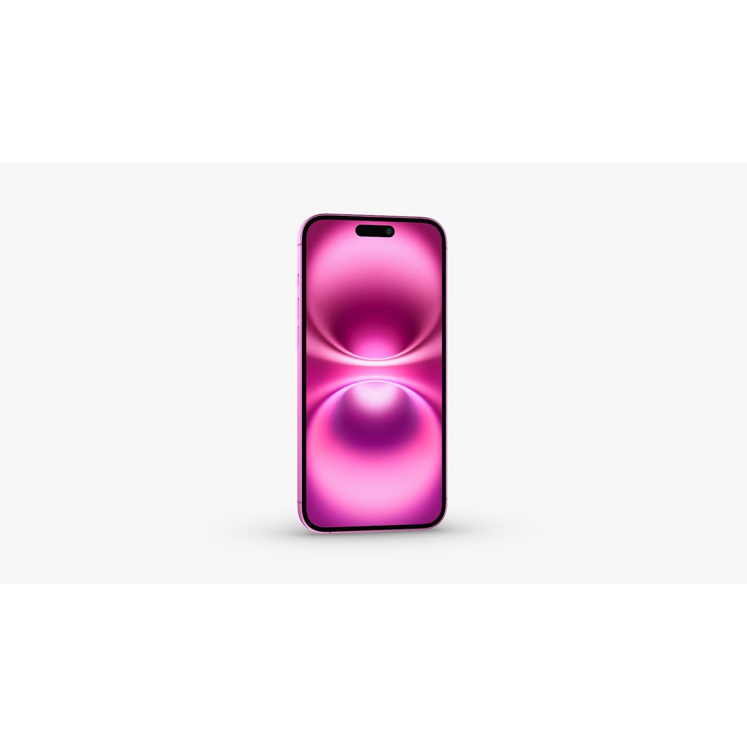 iPhone 16 Collection 3D Model – High Poly PBR Asset, E3D & OBJ Formats - View 34