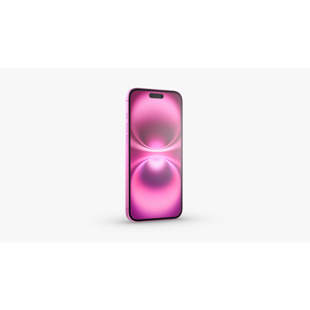 iPhone 16 Collection 3D Model – High Poly PBR Asset, E3D & OBJ Formats - View 35